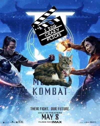 Eva the Queen Kitty should be the ruler of the realms. Thus placing her butt between Kung Lao and Liu Kang seems appropriate.
