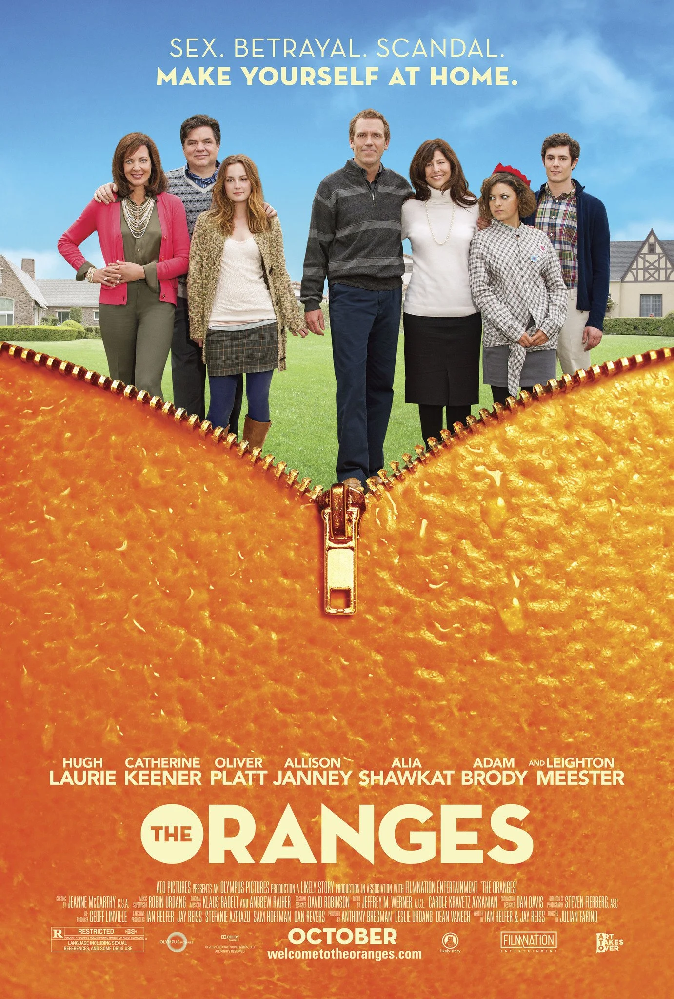 Poster for The Oranges - Image from IMDb