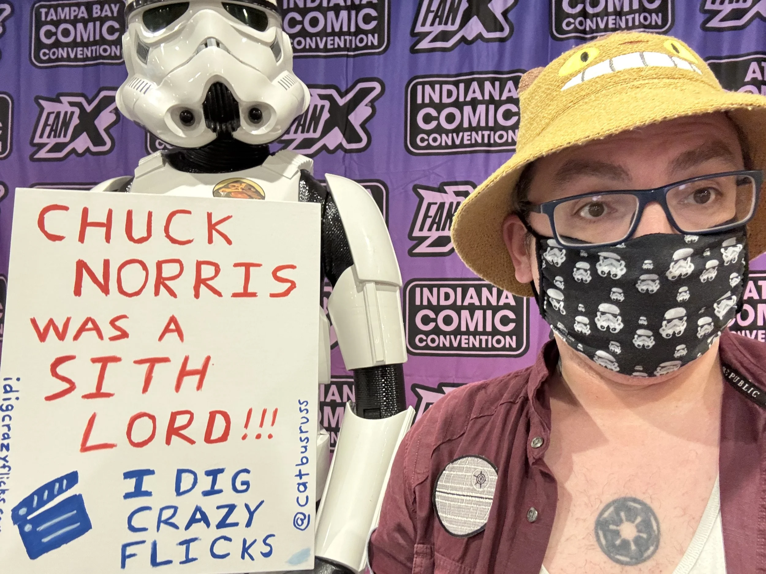 CatBusRuss letting a stormtrooper suggest the Norris/Sith conspiracy