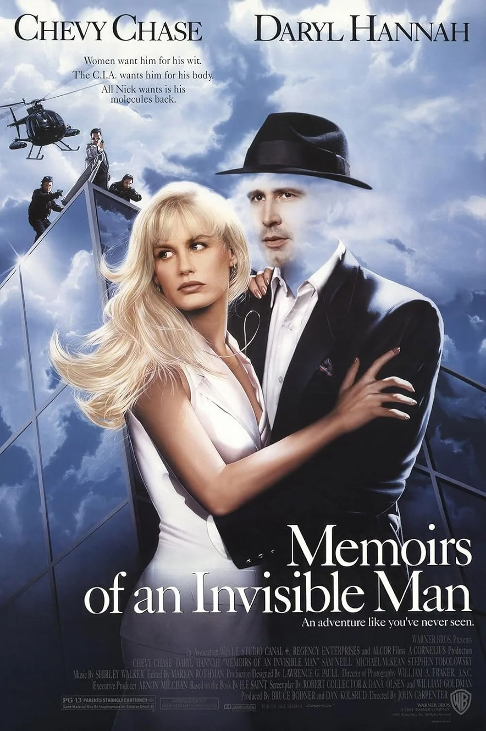 Poster for "Memoirs of an Invisible Man" - Image from IMDb