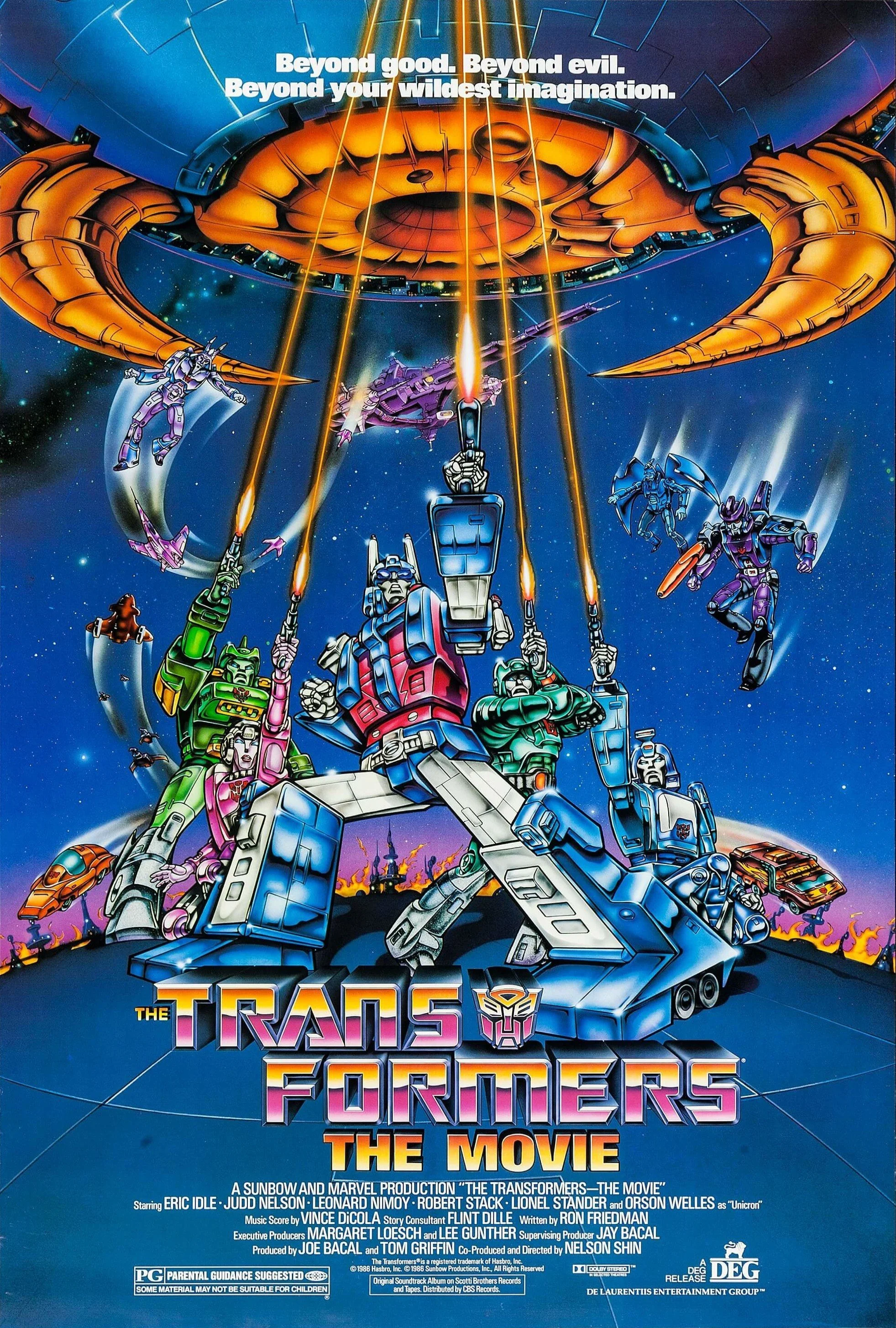 Poster for The Transformers: The Movie - Image from IMDb