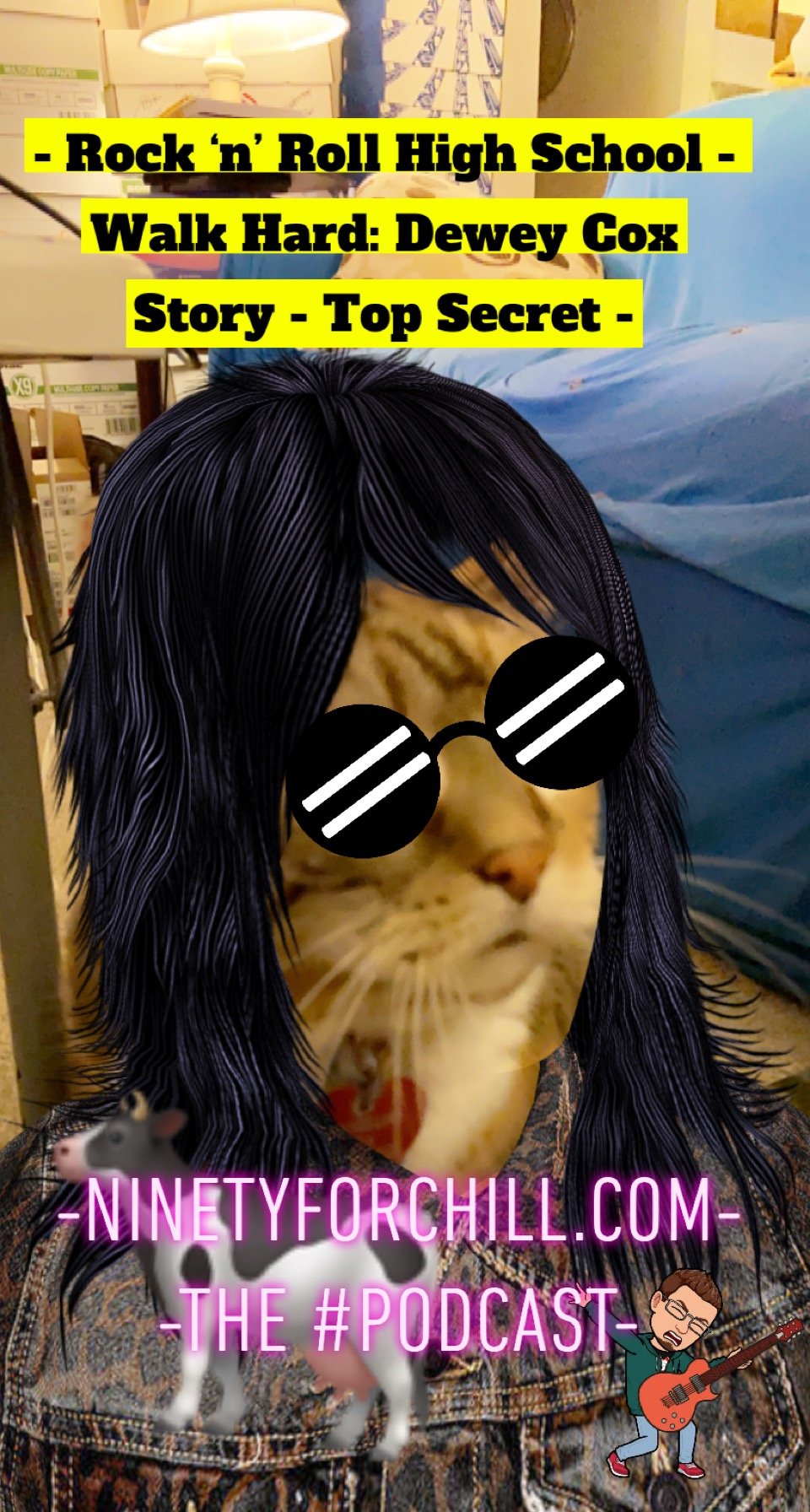 Eva the Queen Kitty & the Queen of the Ramones