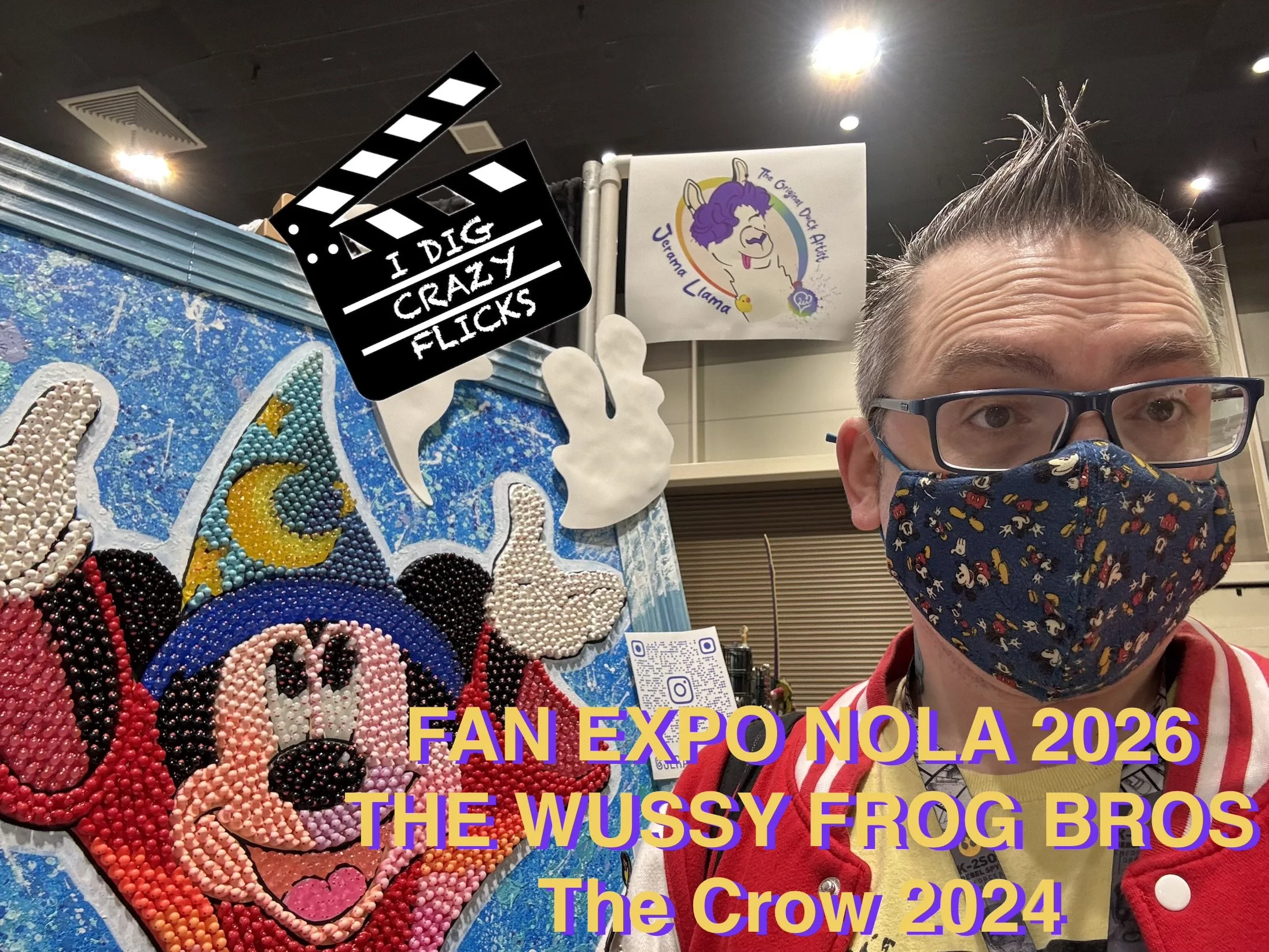 Episode 252: Fan Expo New Orleans 2026: The Wussy Frog Bros &amp; The Crow 2024