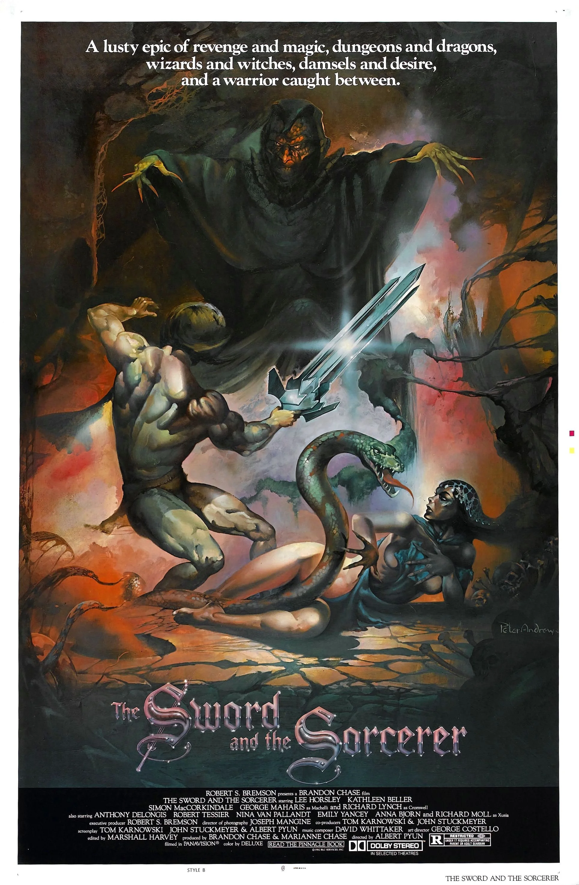 Poster for The Sword and the Sorcerer - IMDb
