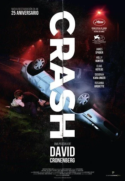 25th Anniversary Poster for Crash - Image from IMDb