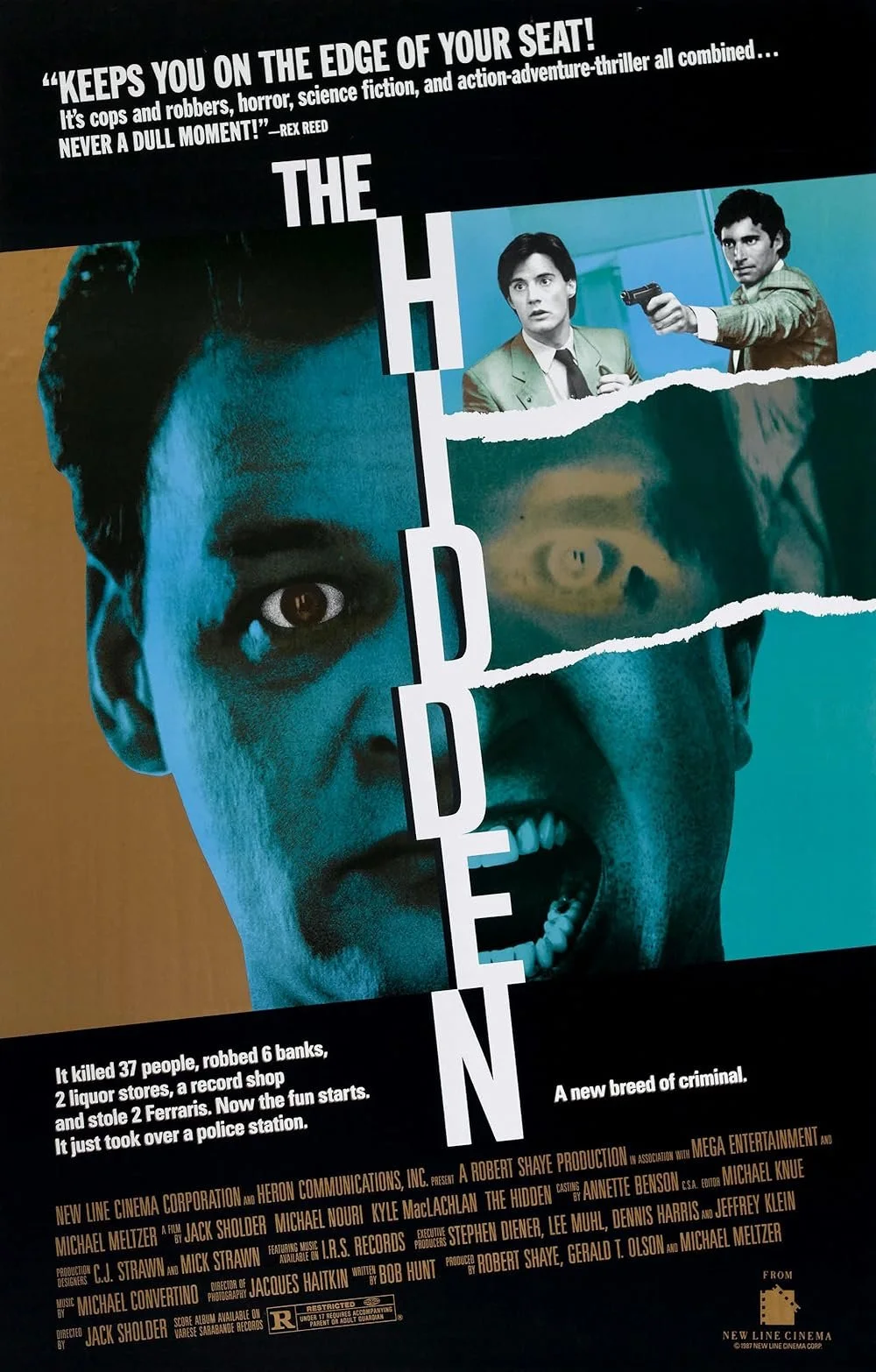 Poster for "The Hidden" - Image from IMDb