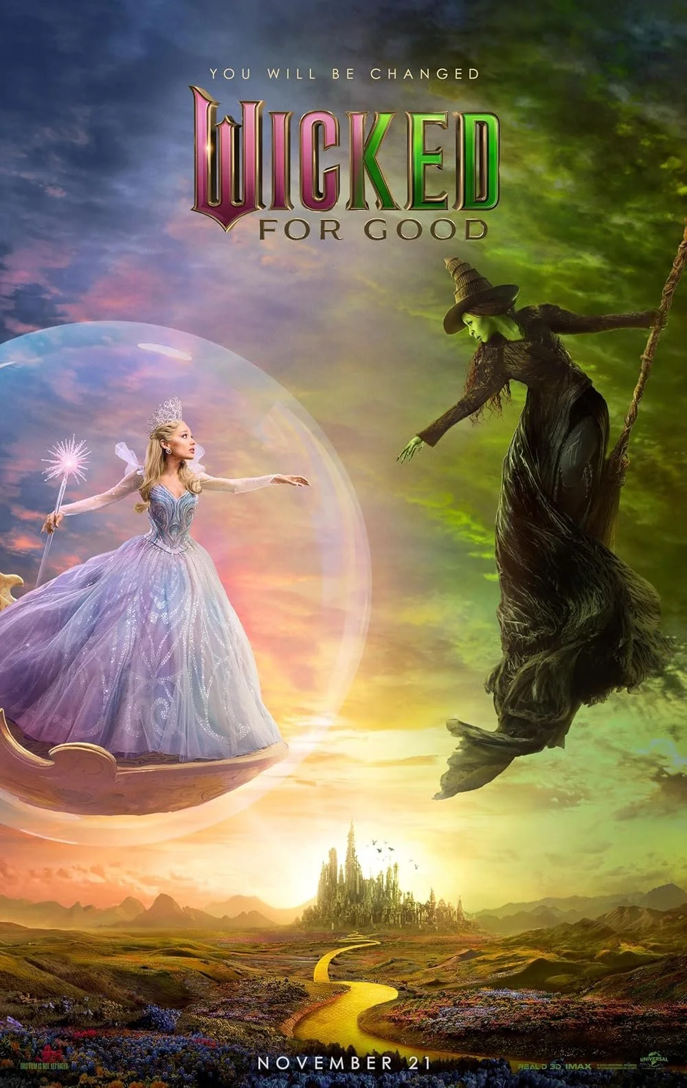 Poster for "Wicked: For Good" - Image from IMDb