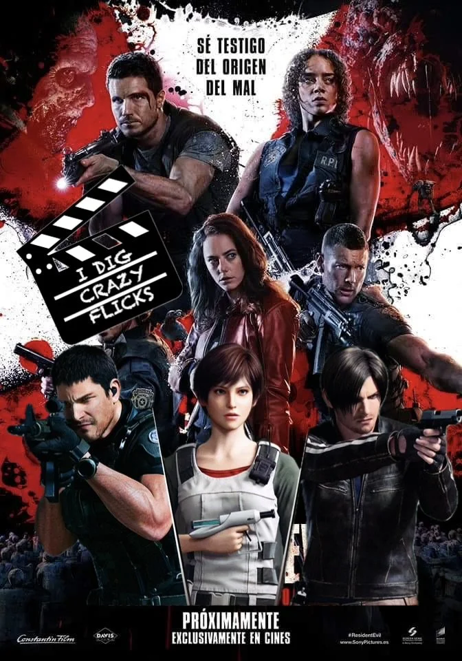All the protagonist of Resident Evil, some actors, some CG