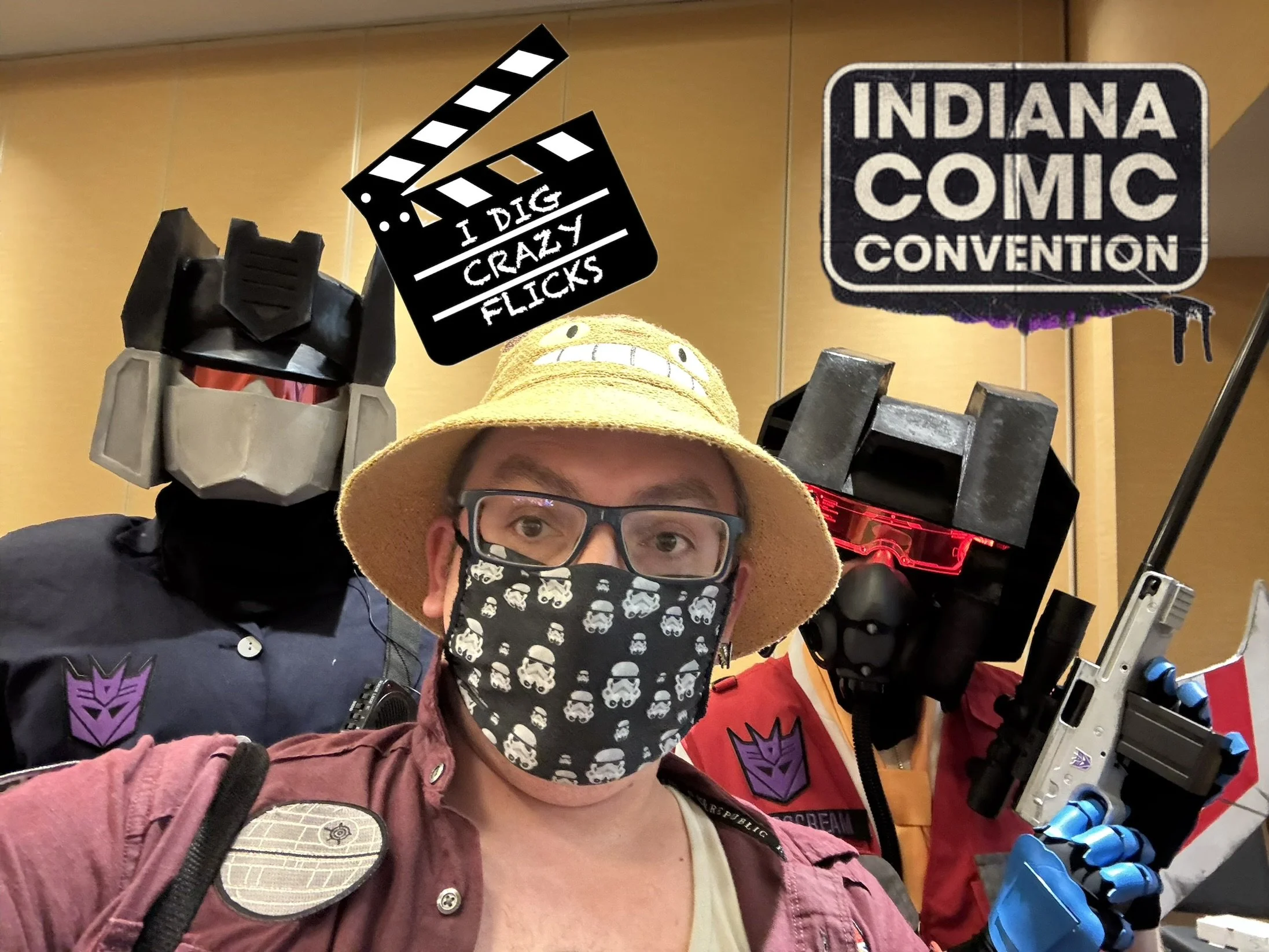 CatBusRuss with Transformer cosplayers
