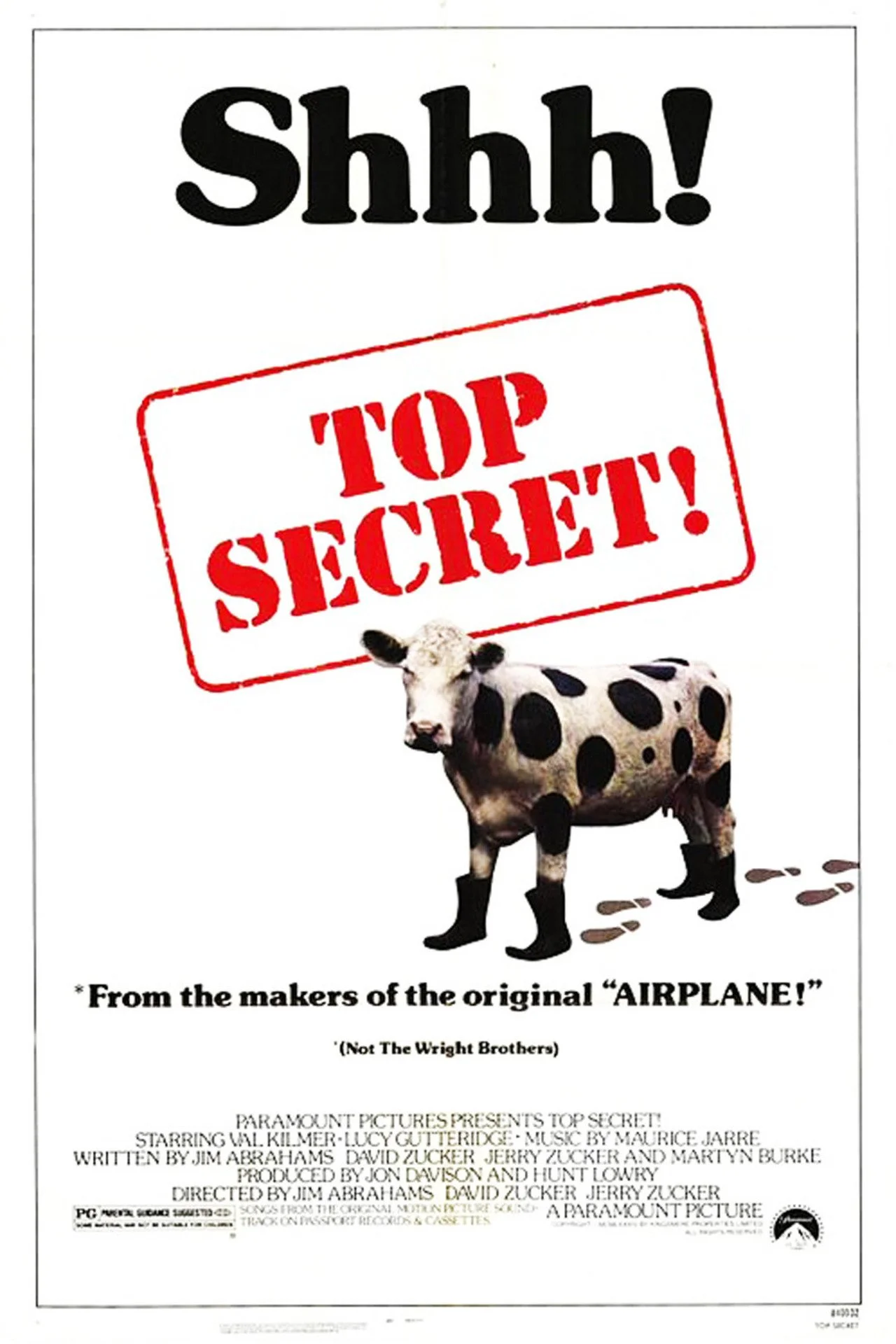 Poster for Top Secret! - Image from IMDb