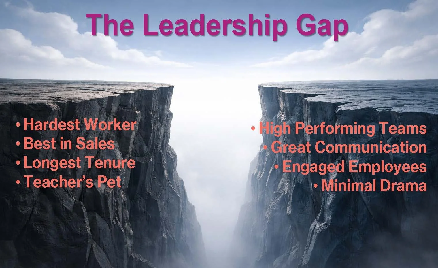 The Leadership Gap – and How To Fix It