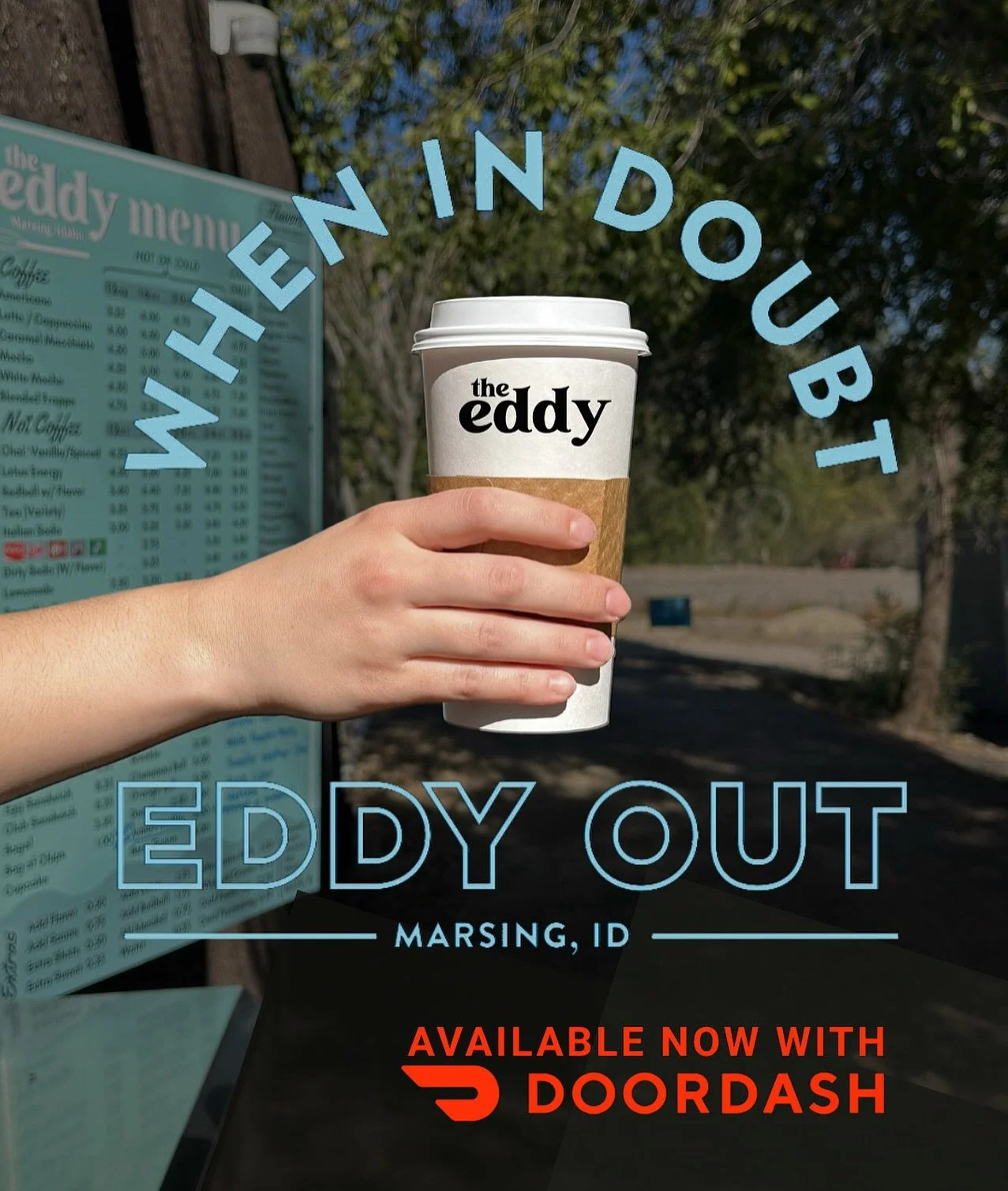 Getting your favorite drink at The Eddy is now just a tap away📱

Whether you&rsquo;re cozied up at home, stuck at work, or just don&rsquo;t feel like leaving the house, you can now get The Eddy delivered straight to your door with DoorDash! 🥤🏃🏻&z