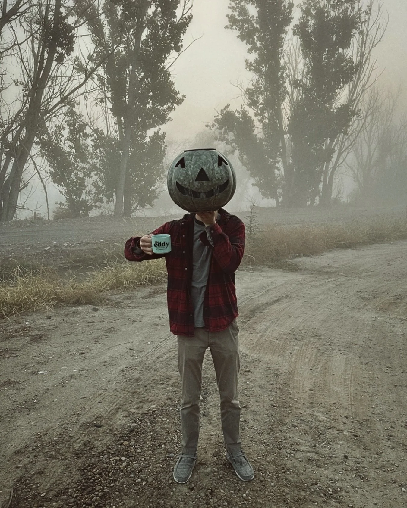 Fog, flannel, and a frightfully good brew. 🍂☕️ There&rsquo;s no better way to start a misty Marsing morning than with a cup from The Eddy. #MarsingMagic #TheEddyMarsing