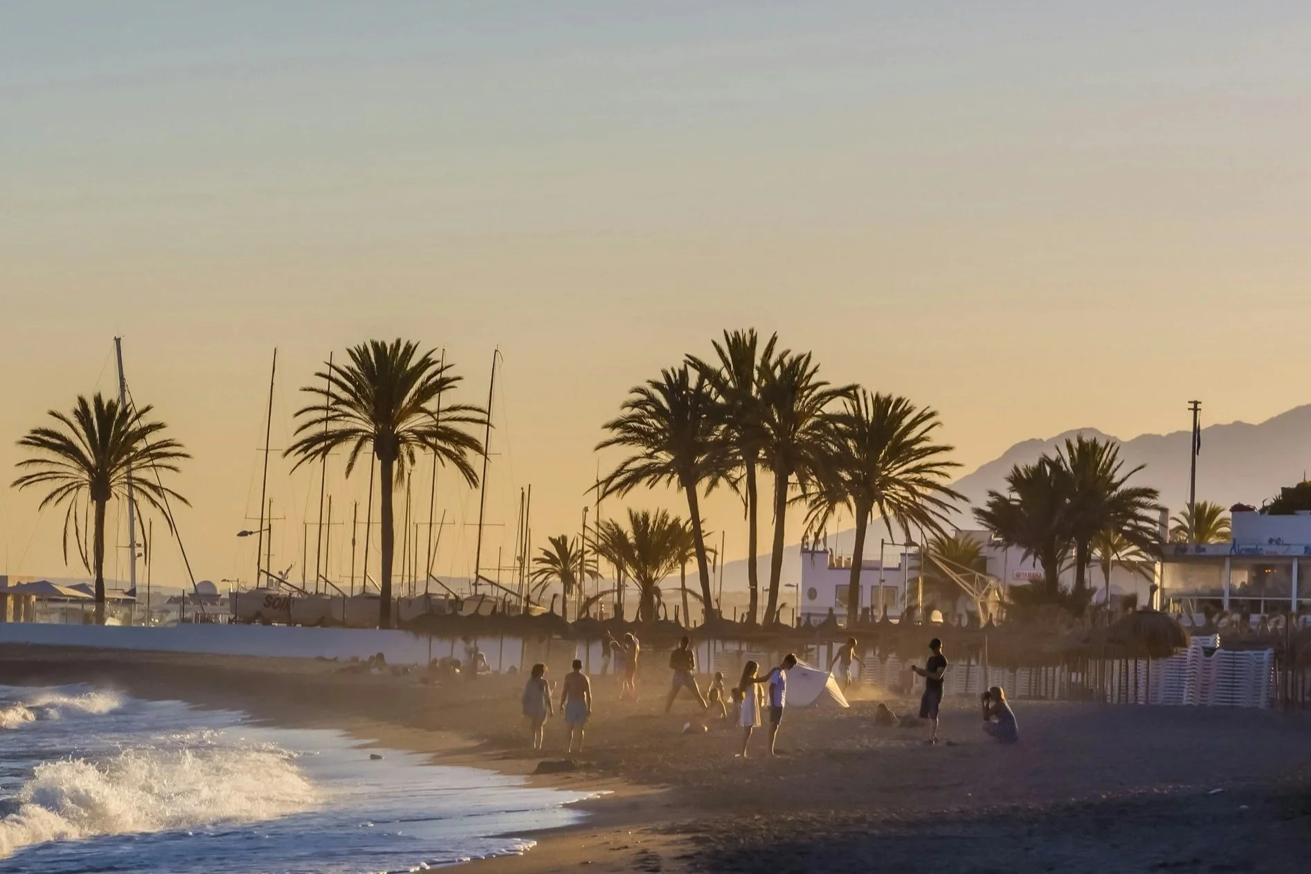 Costa del Sol beaches.