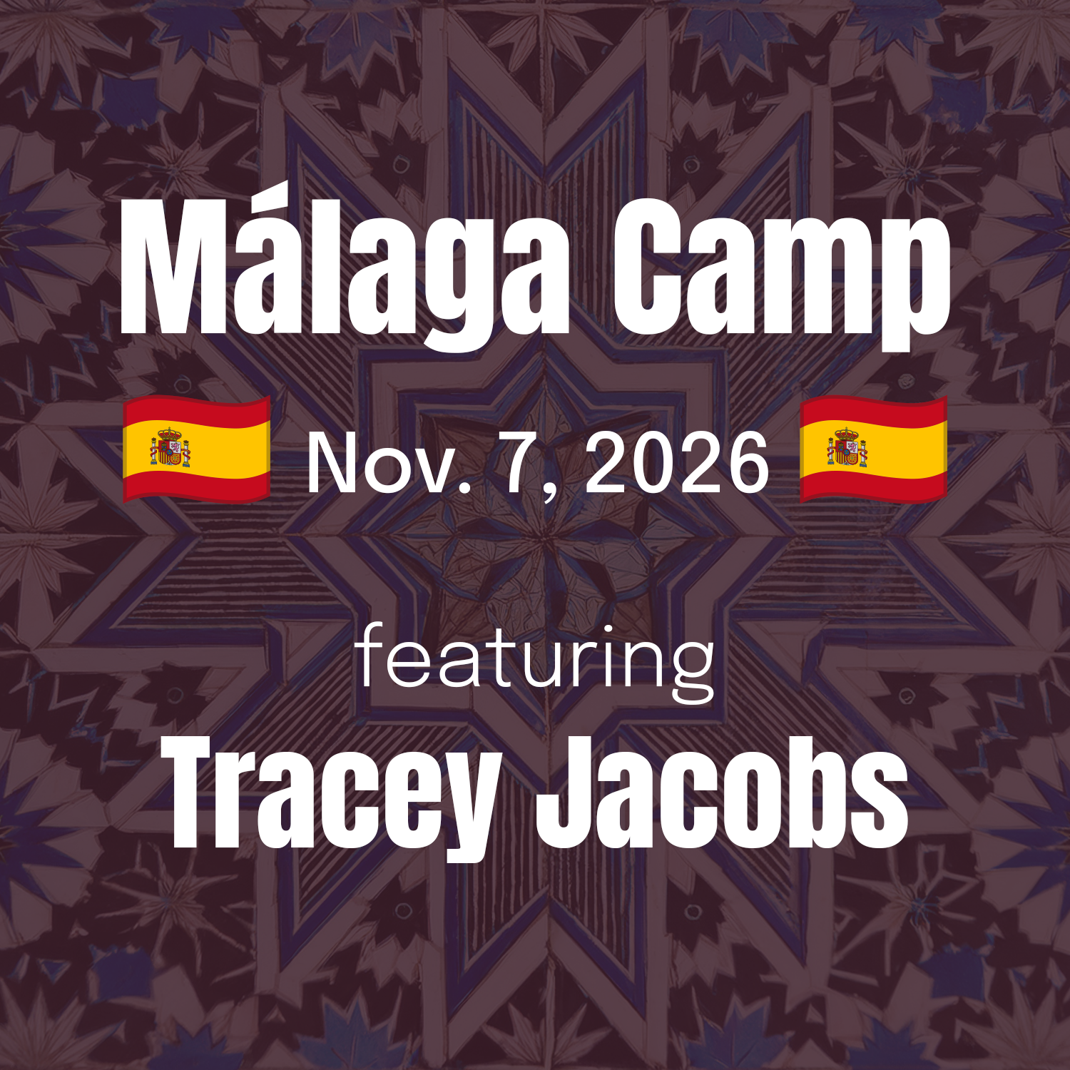 Málaga Camp 2026 with Tracey Jacobs