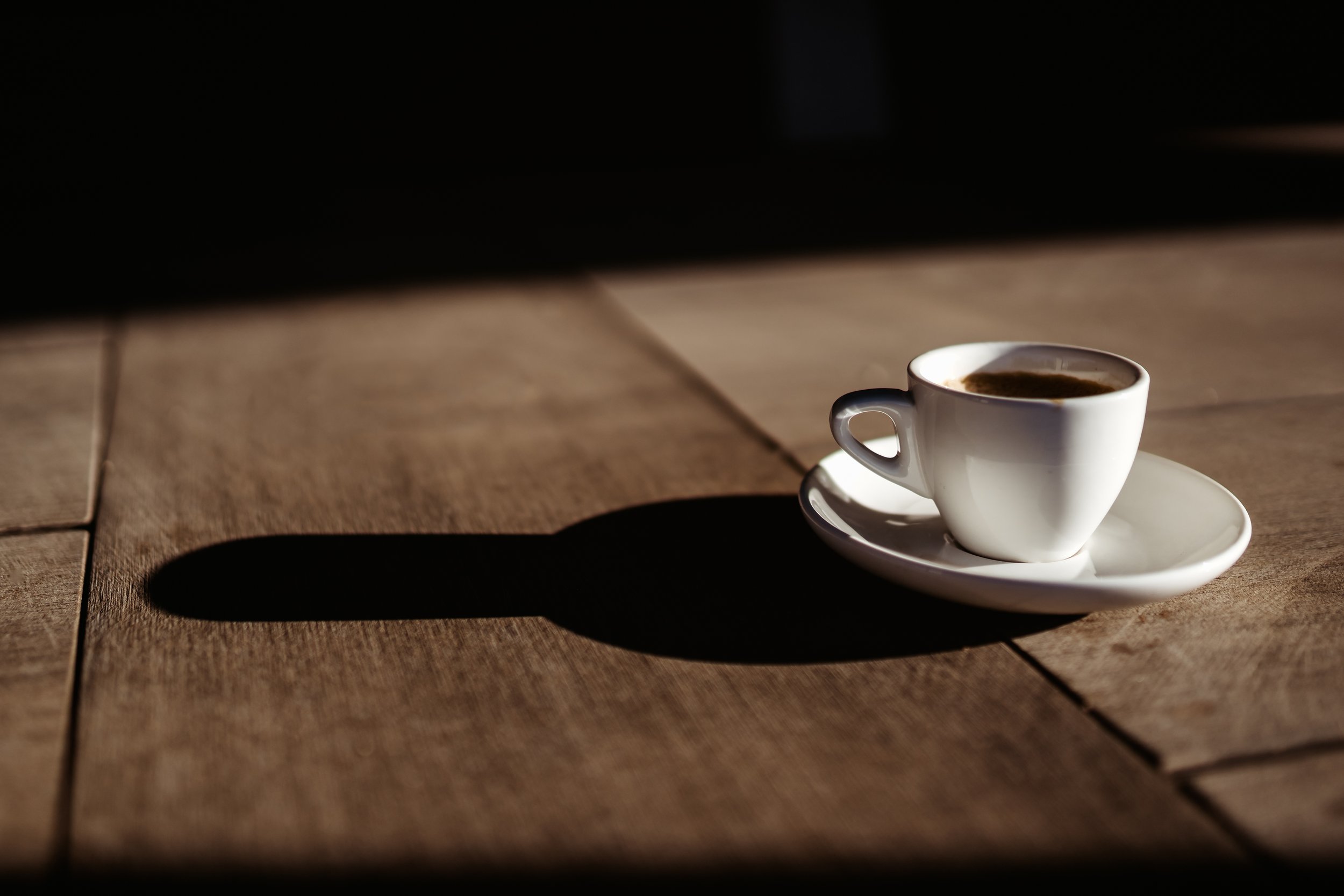 espresso mug mounted print