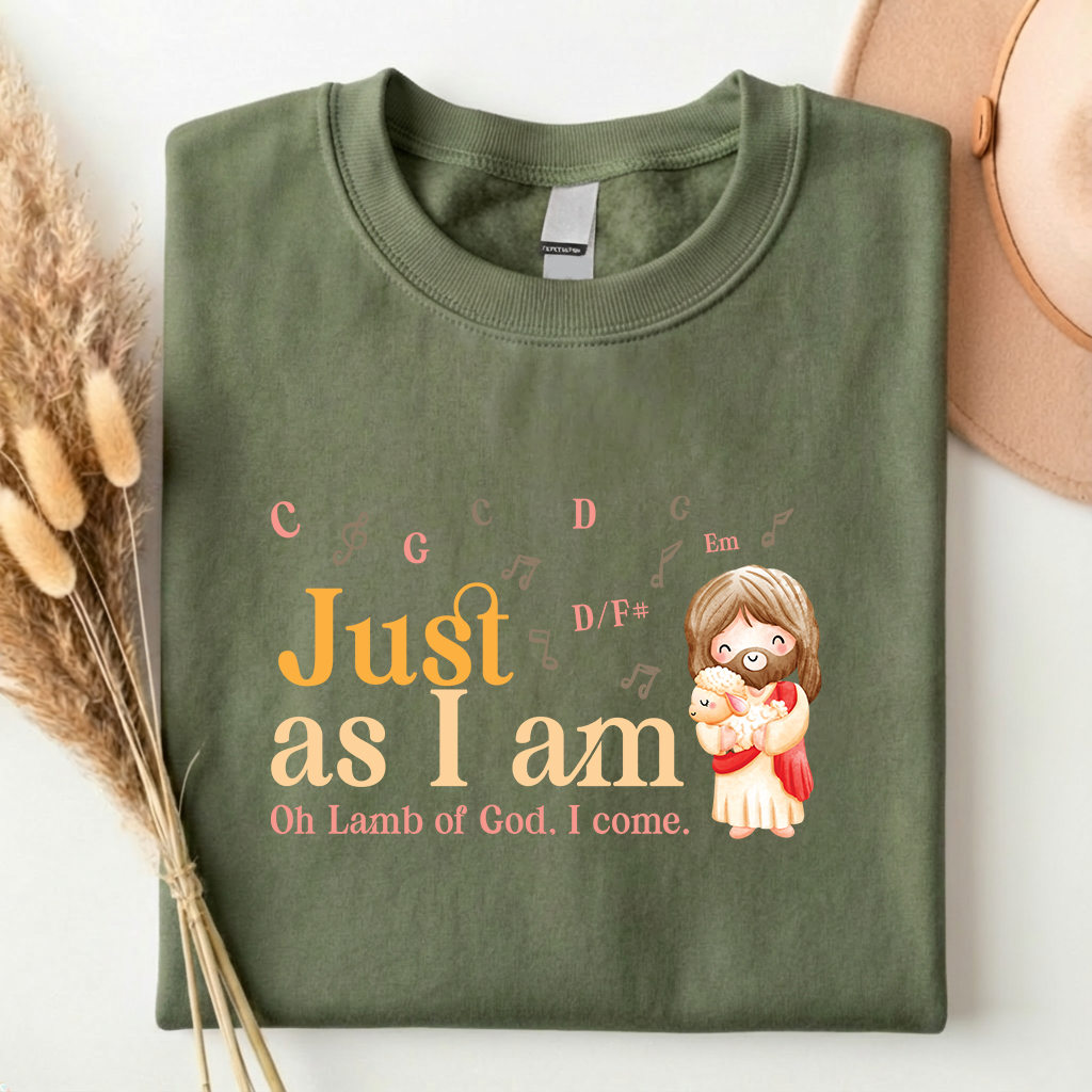 Just as I Am Musical Chords T-Shirt