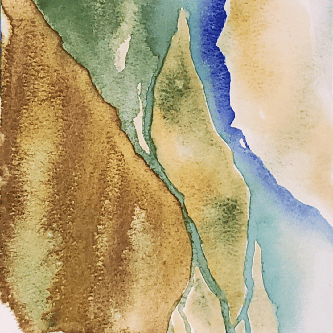 Initial concept rendering in watercolor