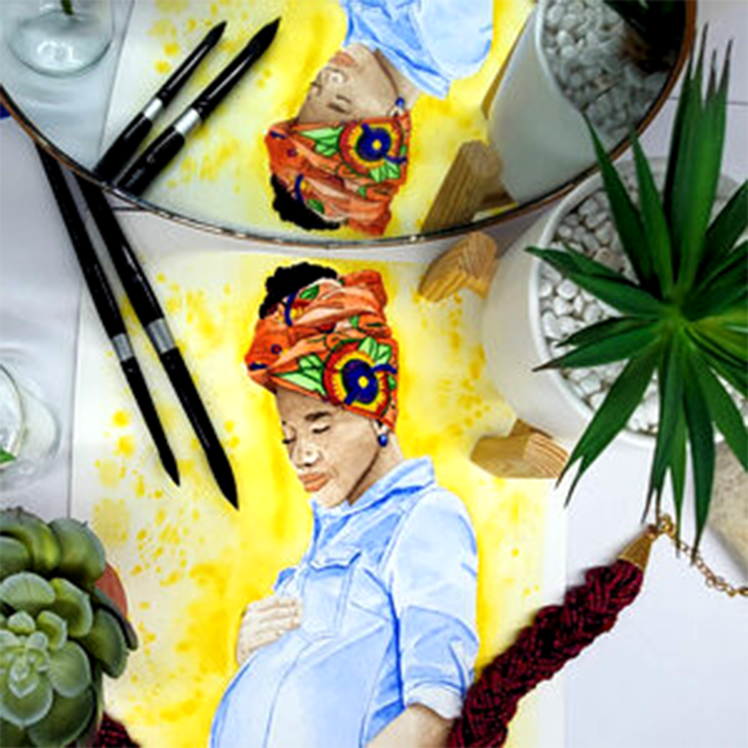 Parallel Artist-Mother Show Invitation