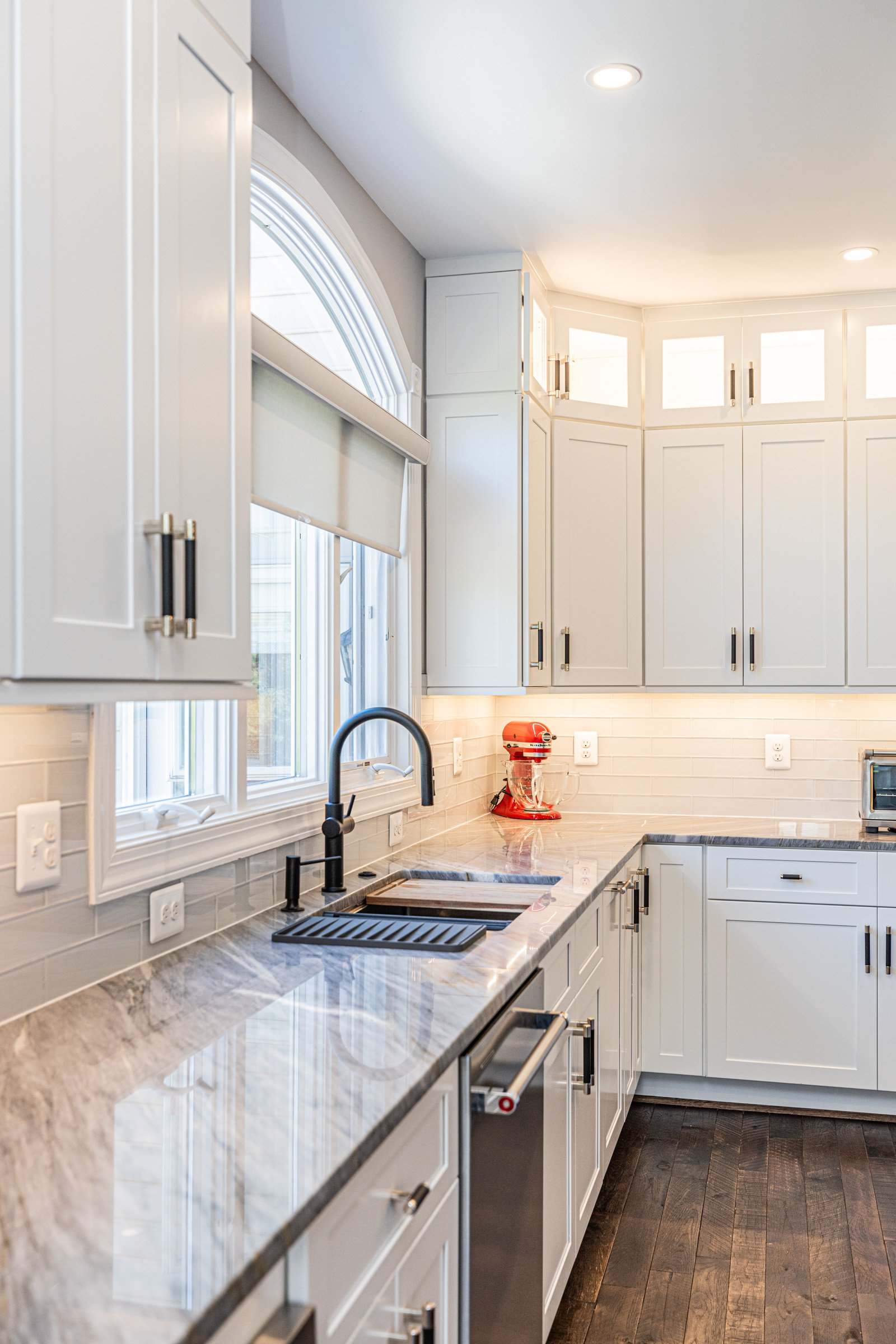 Transitional Kitchen Remodel in Ashburn, VA by Langley Design + Build project photo 8