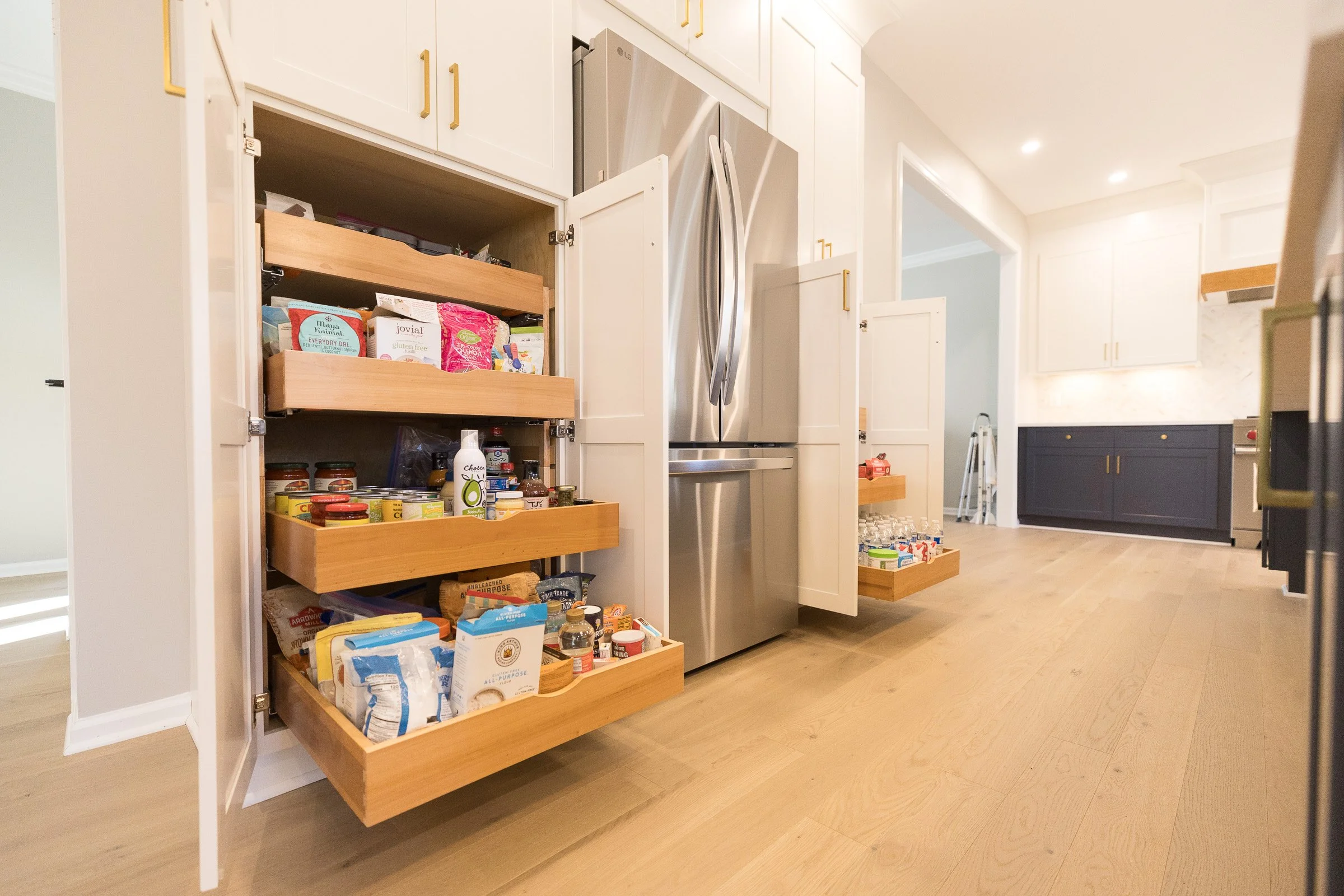 Two Tone Transitional Kitchen Remodel in Vienna, VA by Langley Design + Build project photo 4