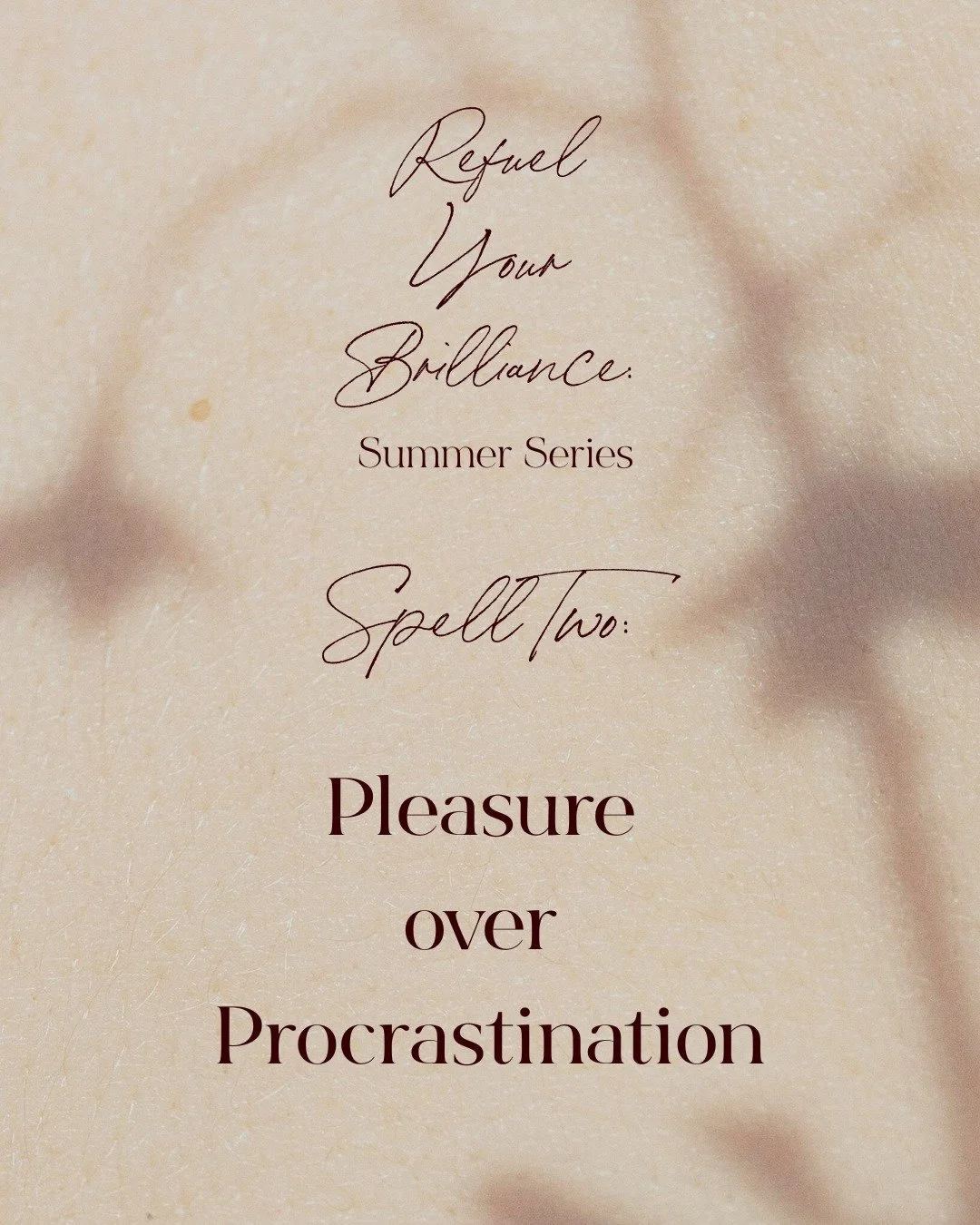 Pleasure is the (perhaps unexpected) key to ending procrastination...

I used to start every day staring at my to-do list... then finding approximately eleventy million ways to put off doing every single task (anyone relate?!)

The tasks weren't even