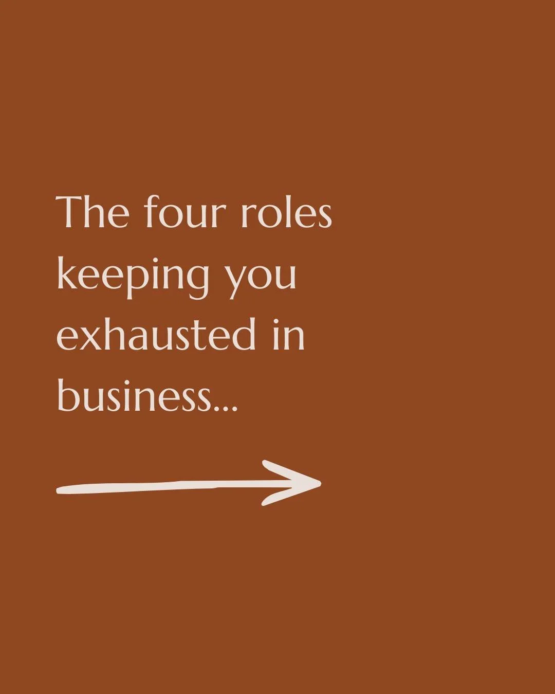 I&rsquo;ve identified at least four distinct ways we, as ambitious, heart-led women, contort and exhaust ourselves in business - roles we learned to perform long before we ever stepped onto the entrepreneurial path. 

None of them are conscious choic
