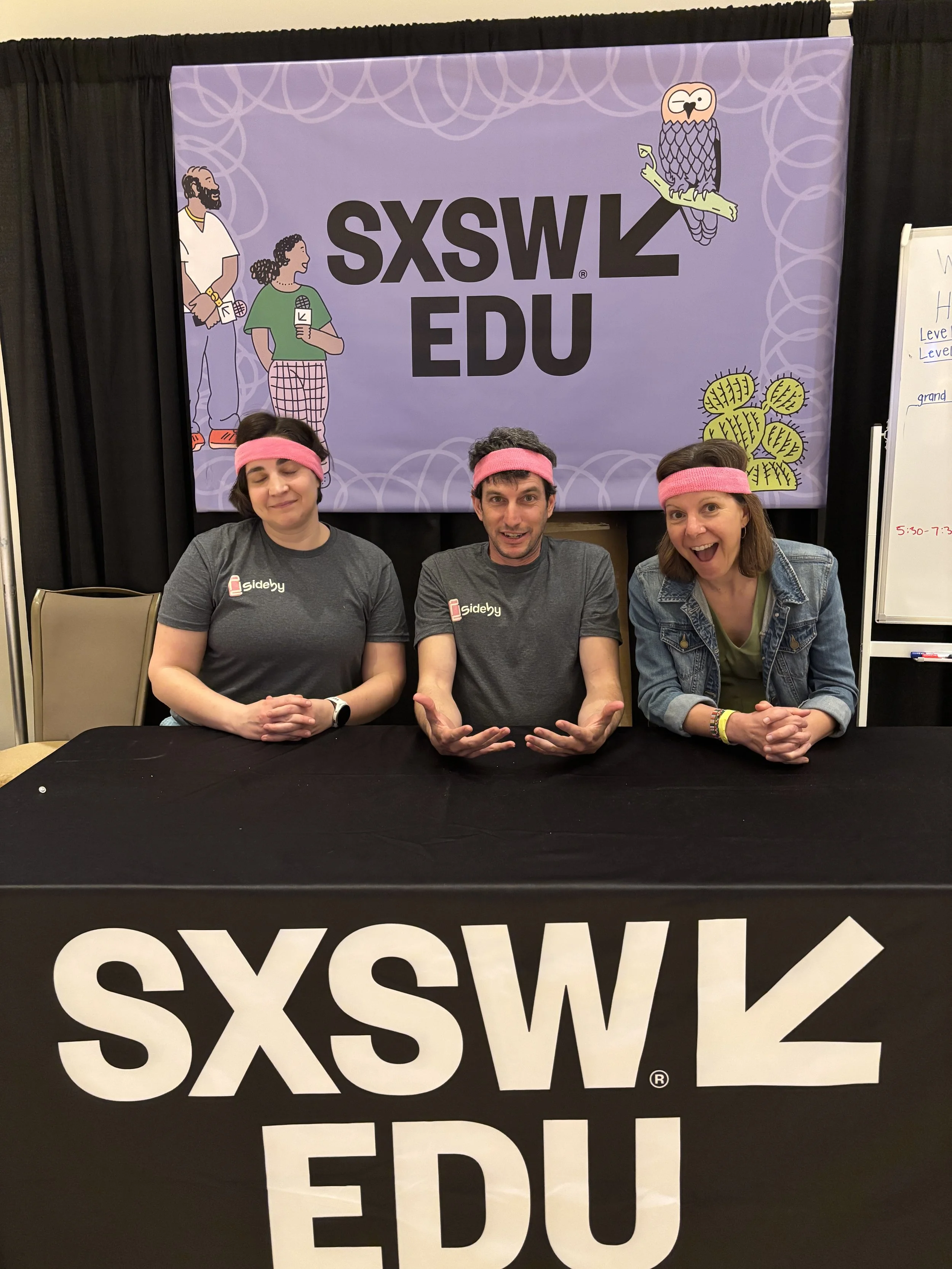 The sideby team at SXSW EDU 2026
