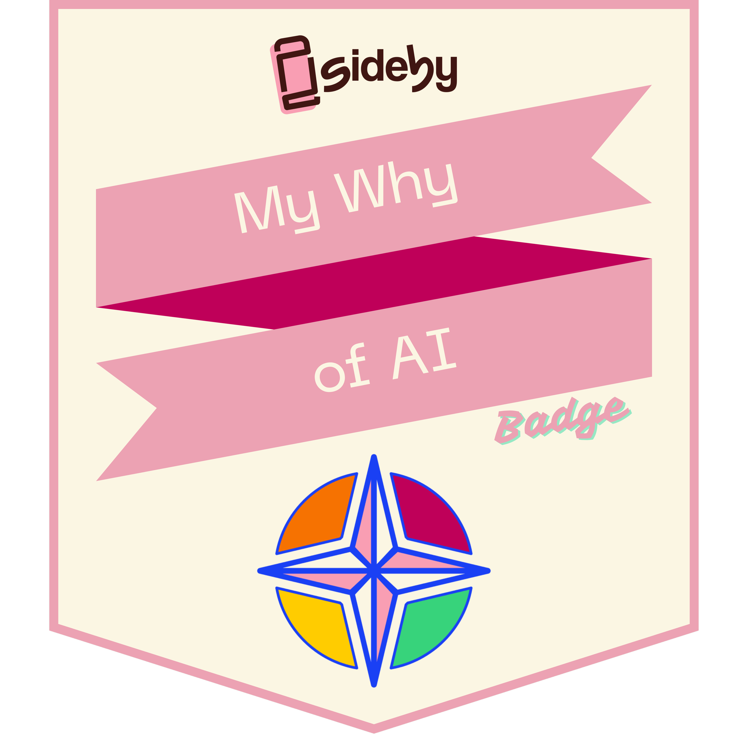 sideby's My Why of AI badge
