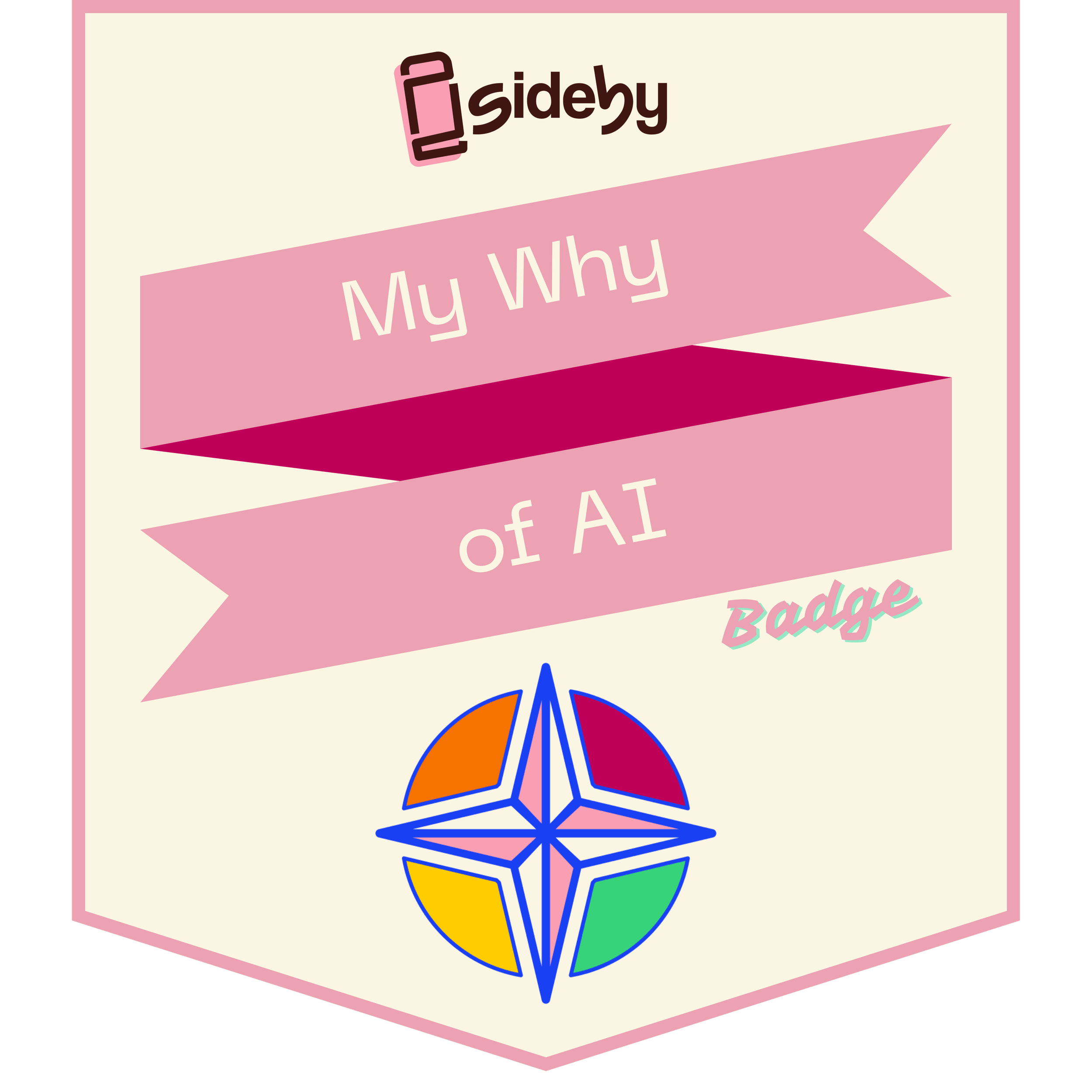 sideby's My Why of AI badge