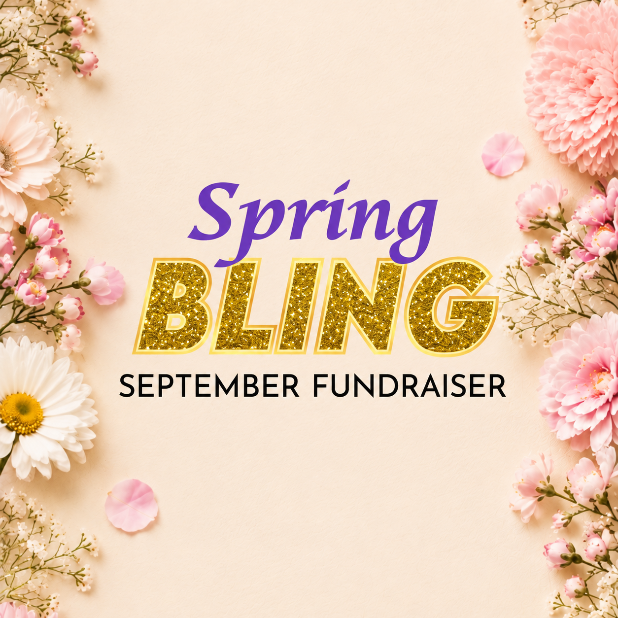 Spring Bling - SEPTEMBER FUNDRAISER 