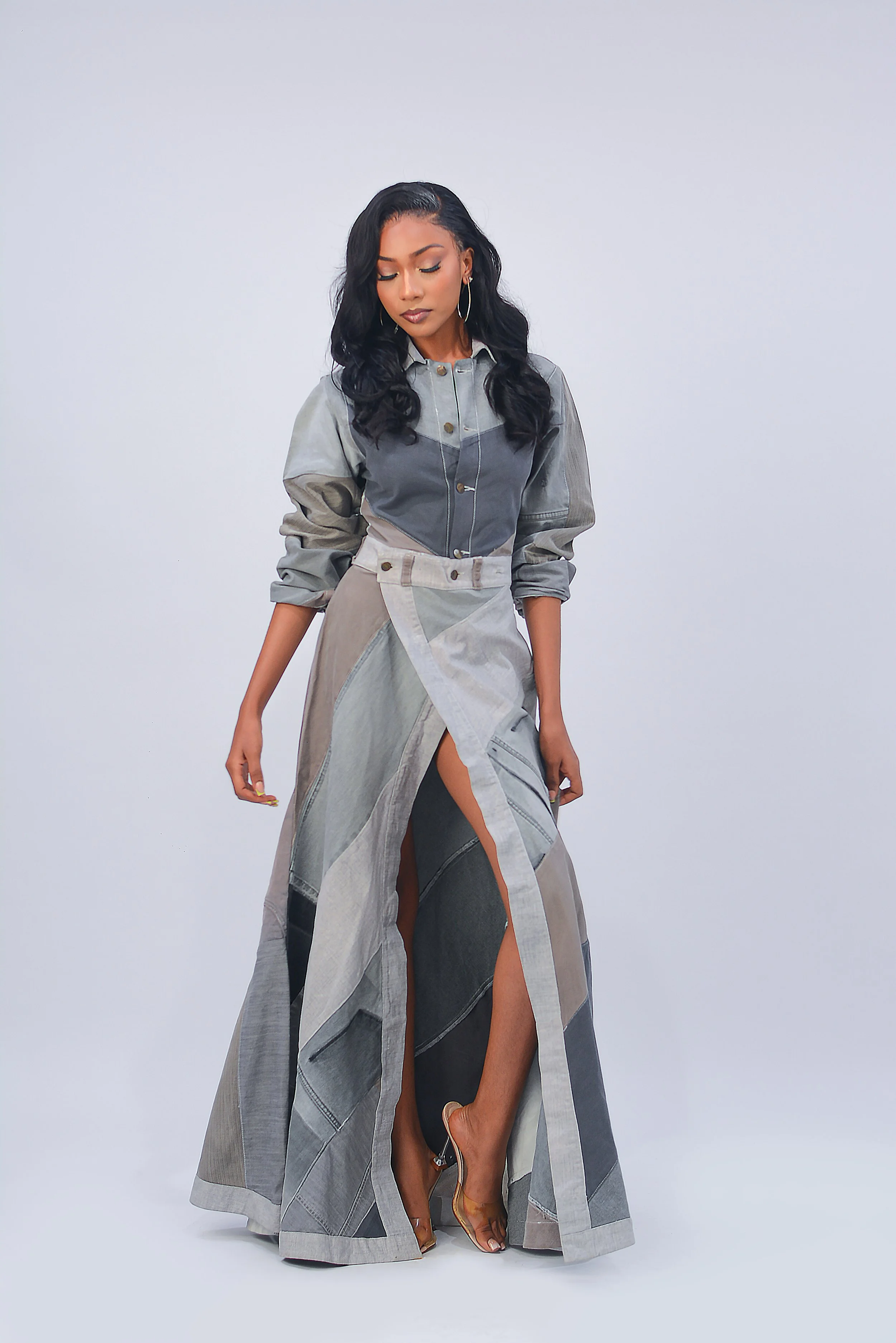 Azach Terra Sculpture Dress