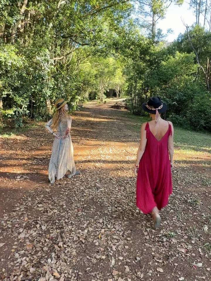 Rites of Passage and our significant human transitions from one stage of life to the next have been held by Mama Earth for centuries&hellip; this land that has come in to the custodianship of my extraordinary bestie and sister-wife 😍 @catrionawallac