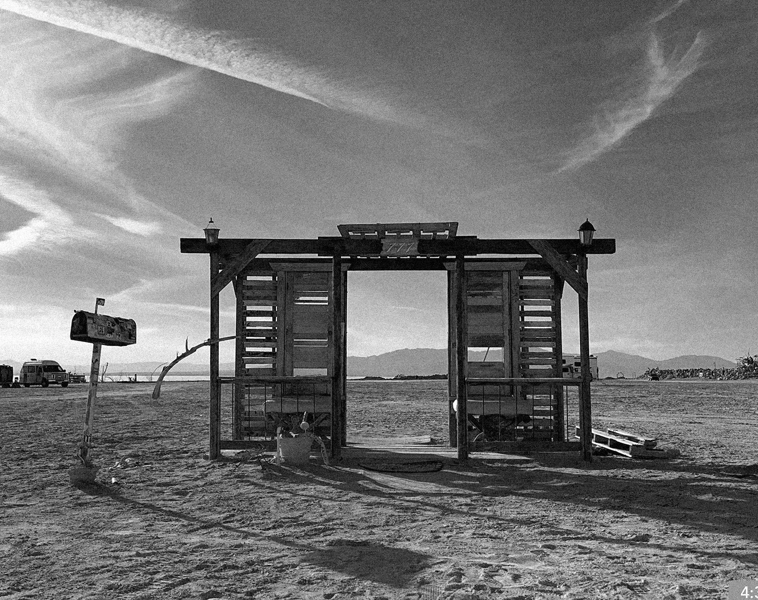 70. Salton Sea B roll: Big boots/small boots on the steps, big feather/little feather propped in the dirt
Daughter’s shadow on the ground with wings