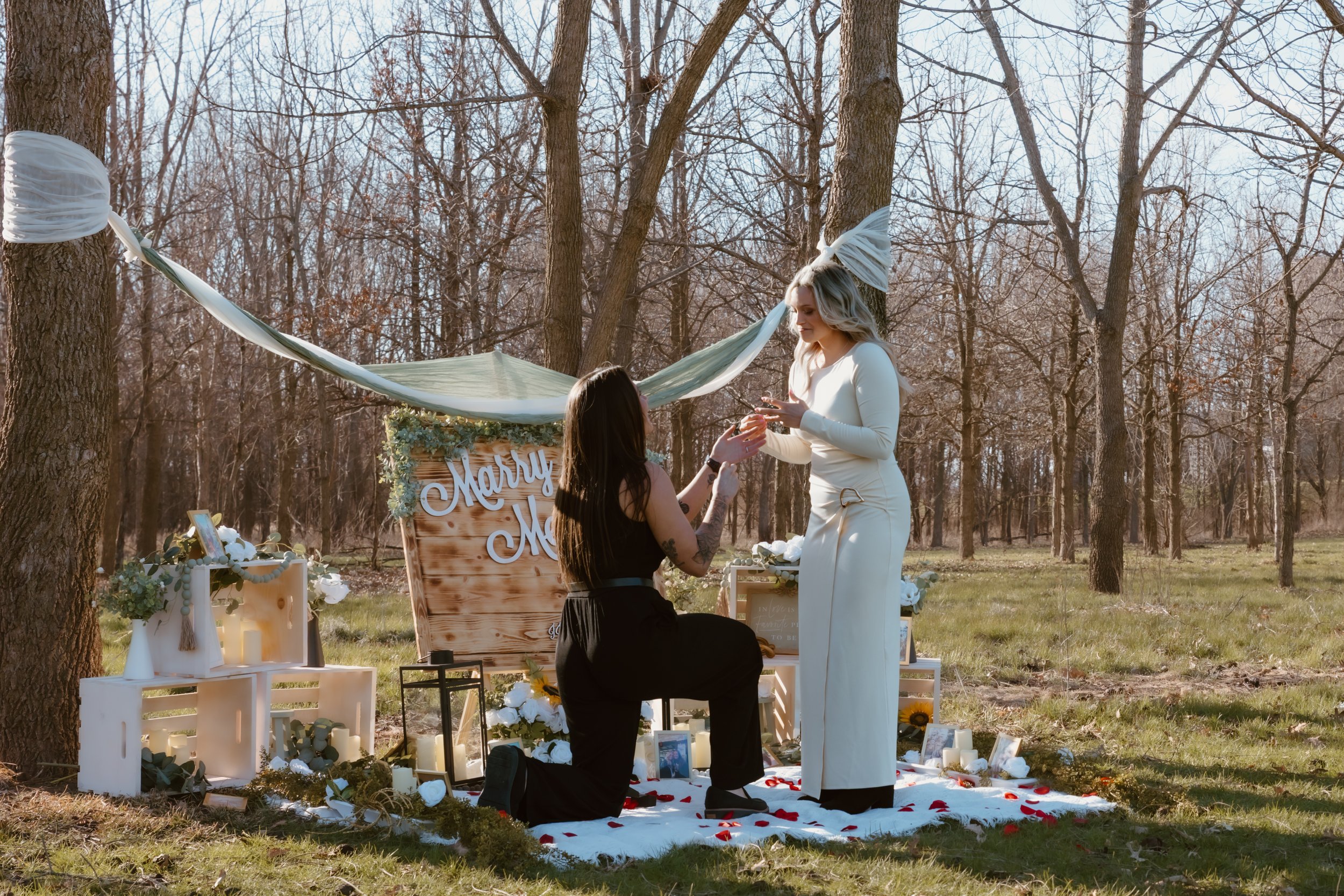 They Both Proposed… At The Same Time | Surprise Proposal in Peoria Illinois