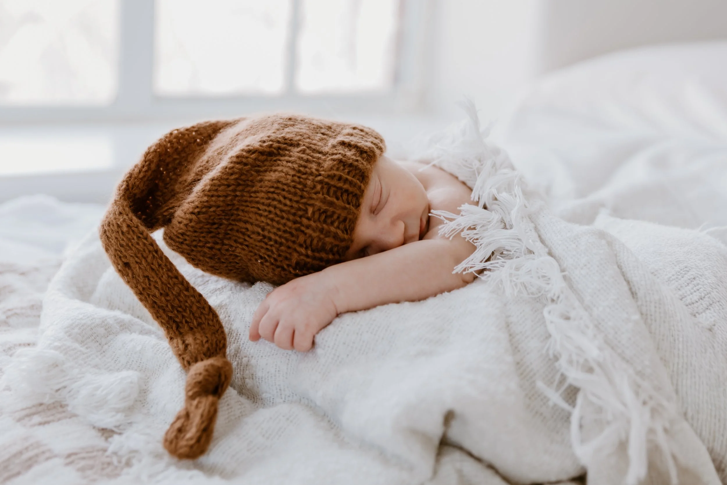 family connection captured during a newborn photography session in illinois