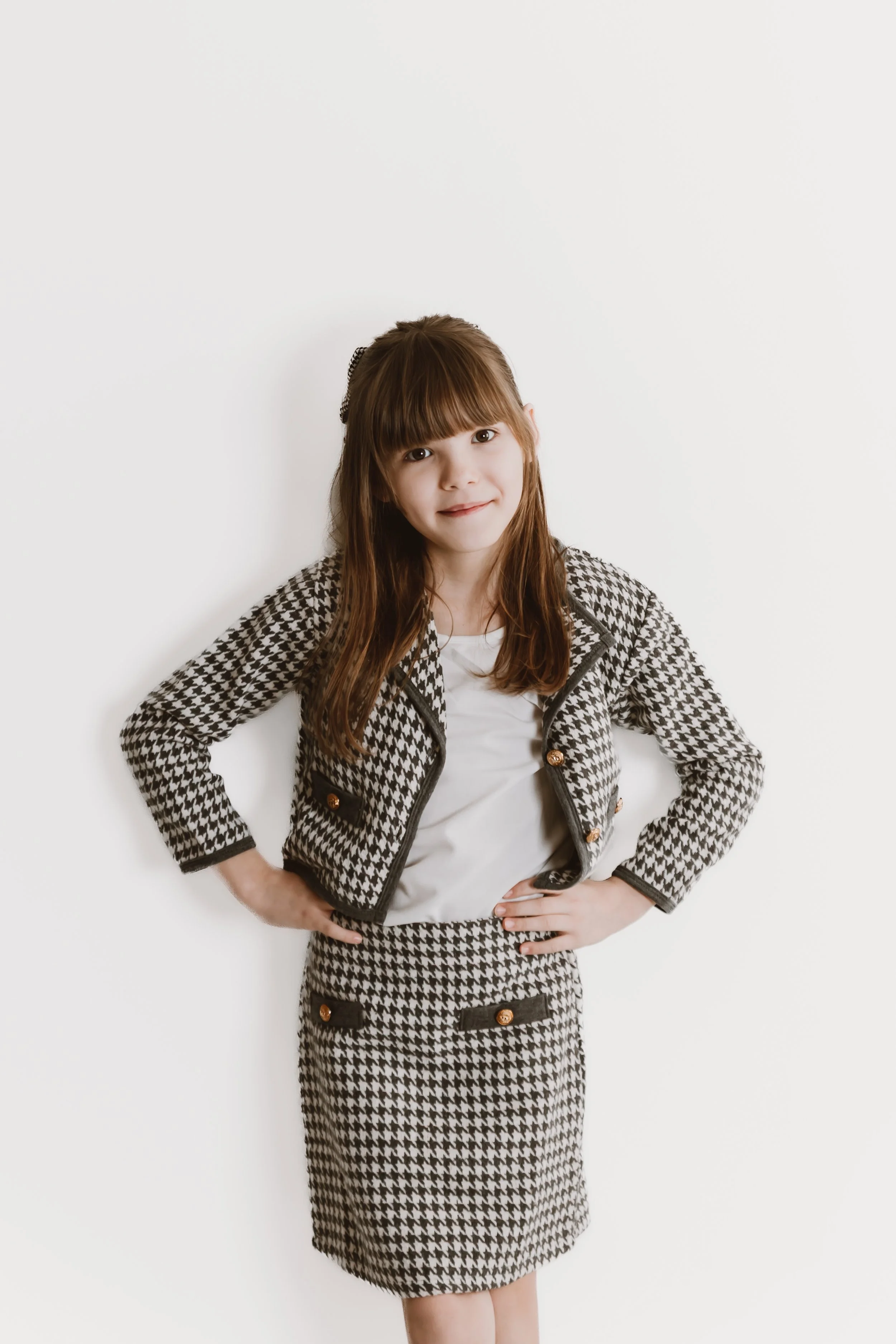 Studio family photography session in Central Illinois