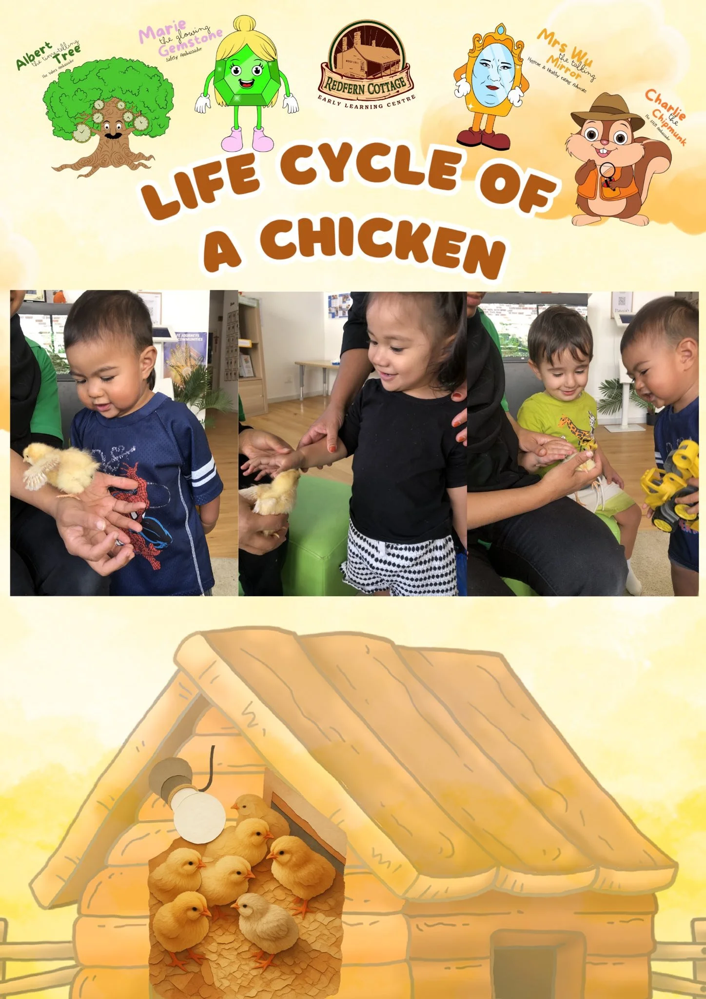 The Moment an Egg Cracks Open: Life Cycle Learning at Redfern Cottage