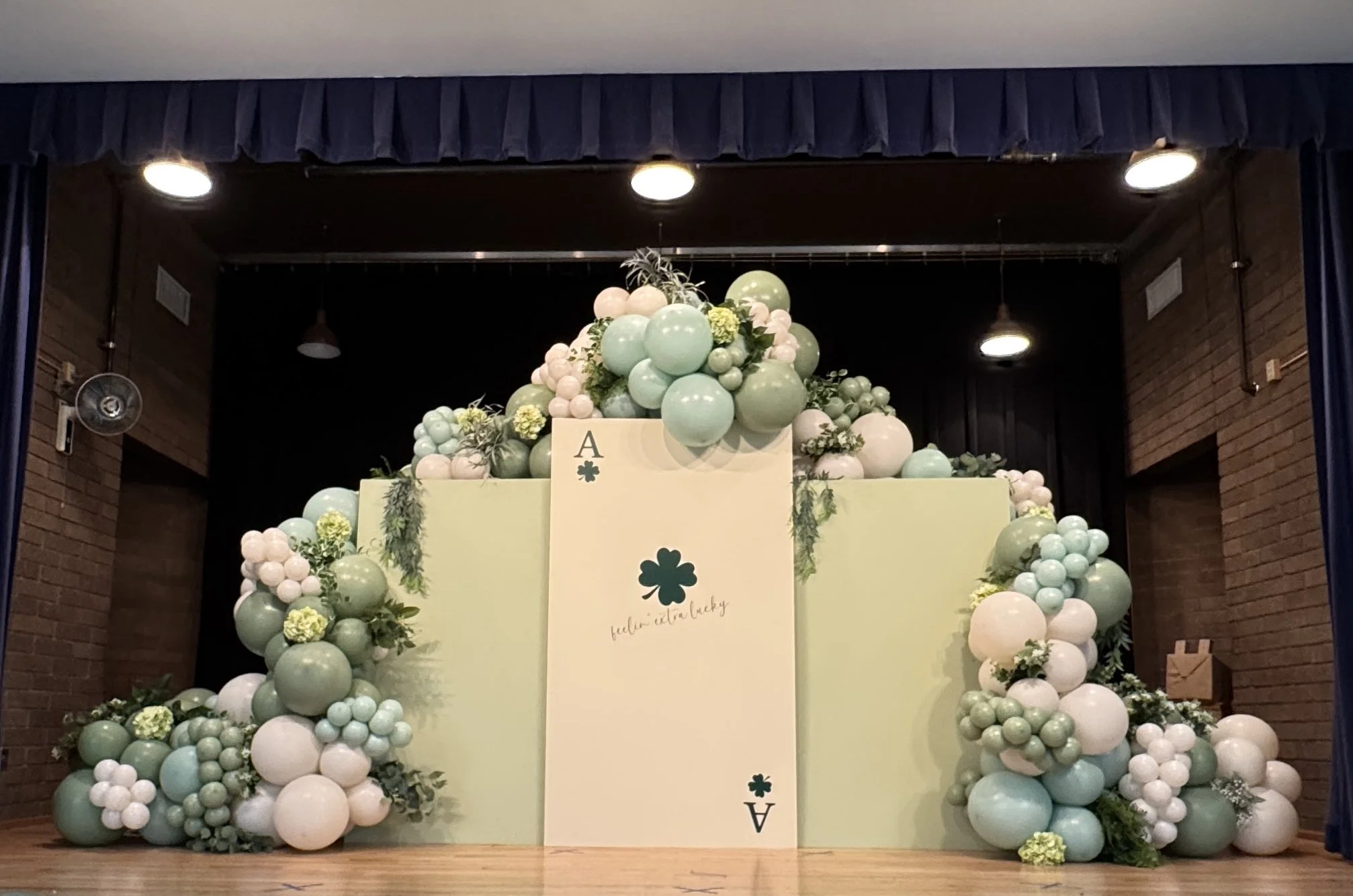 Luxury Balloon Decor Phoenix St. Patrick's Day