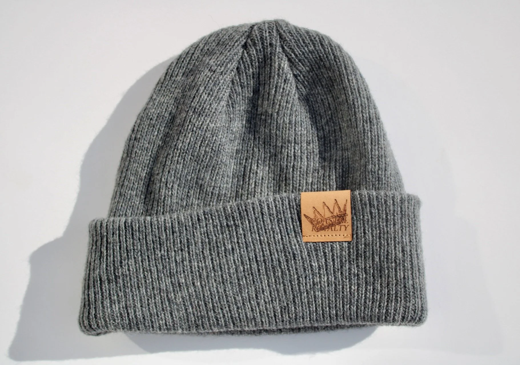 Charcoal Merino Wool Beanie