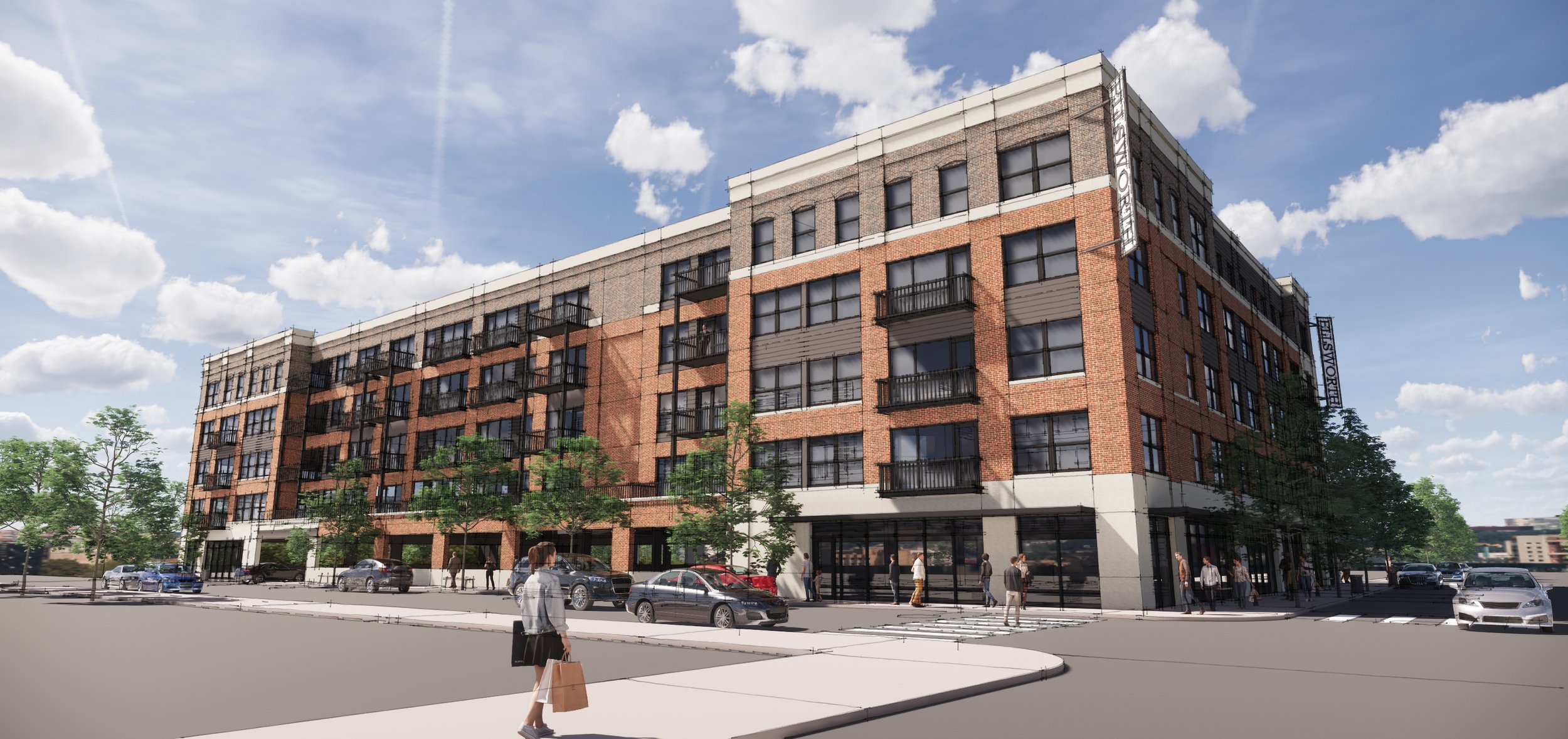 THE LEVINSON TO ADD RESIDENTIAL LIVING, COMMERCIAL SPACE, PARKING GARAGE TO DOWNTOWN NOBLESVILLE