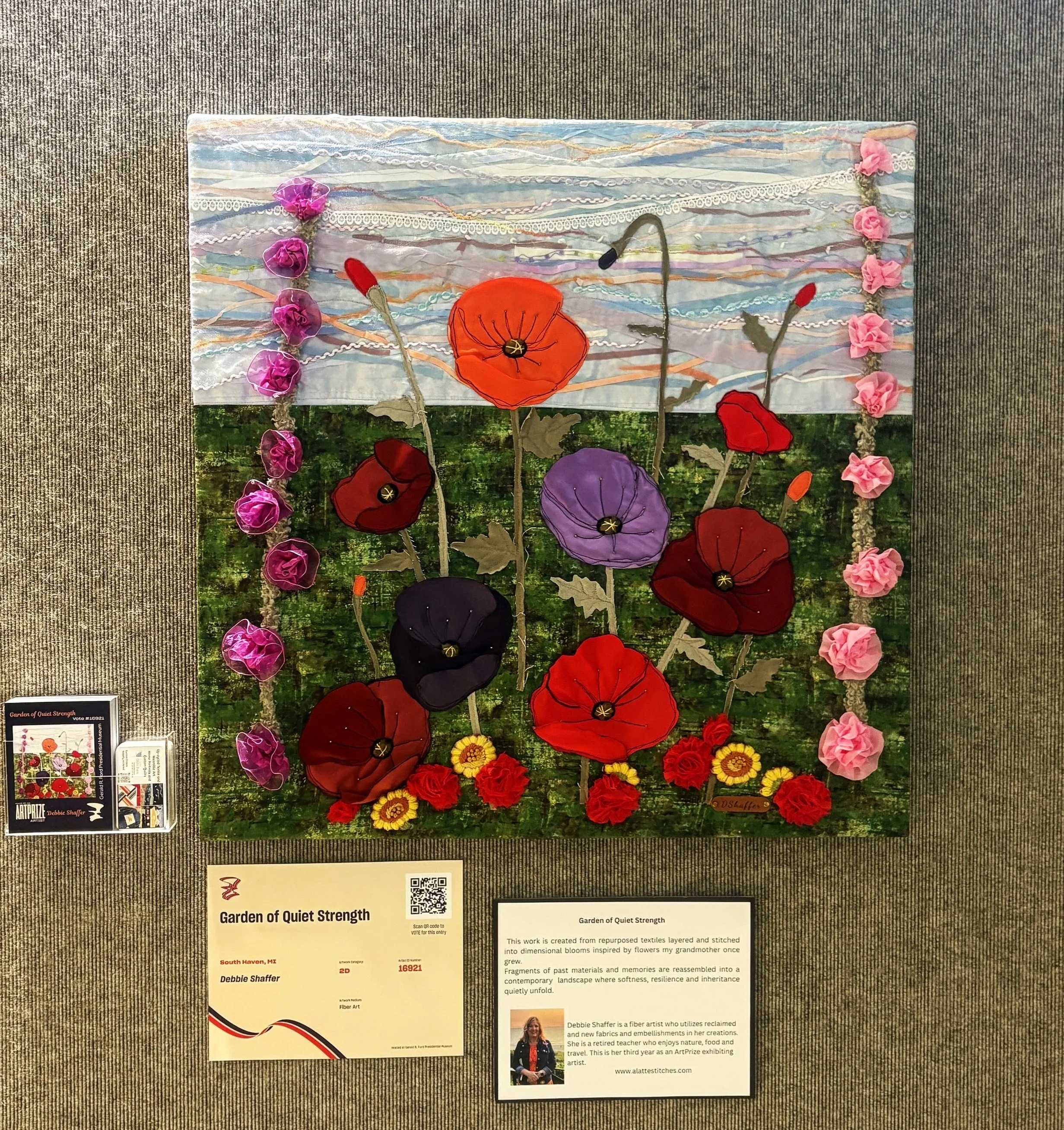 Garden of Quiet Strength 36” x 36” $1300 sold