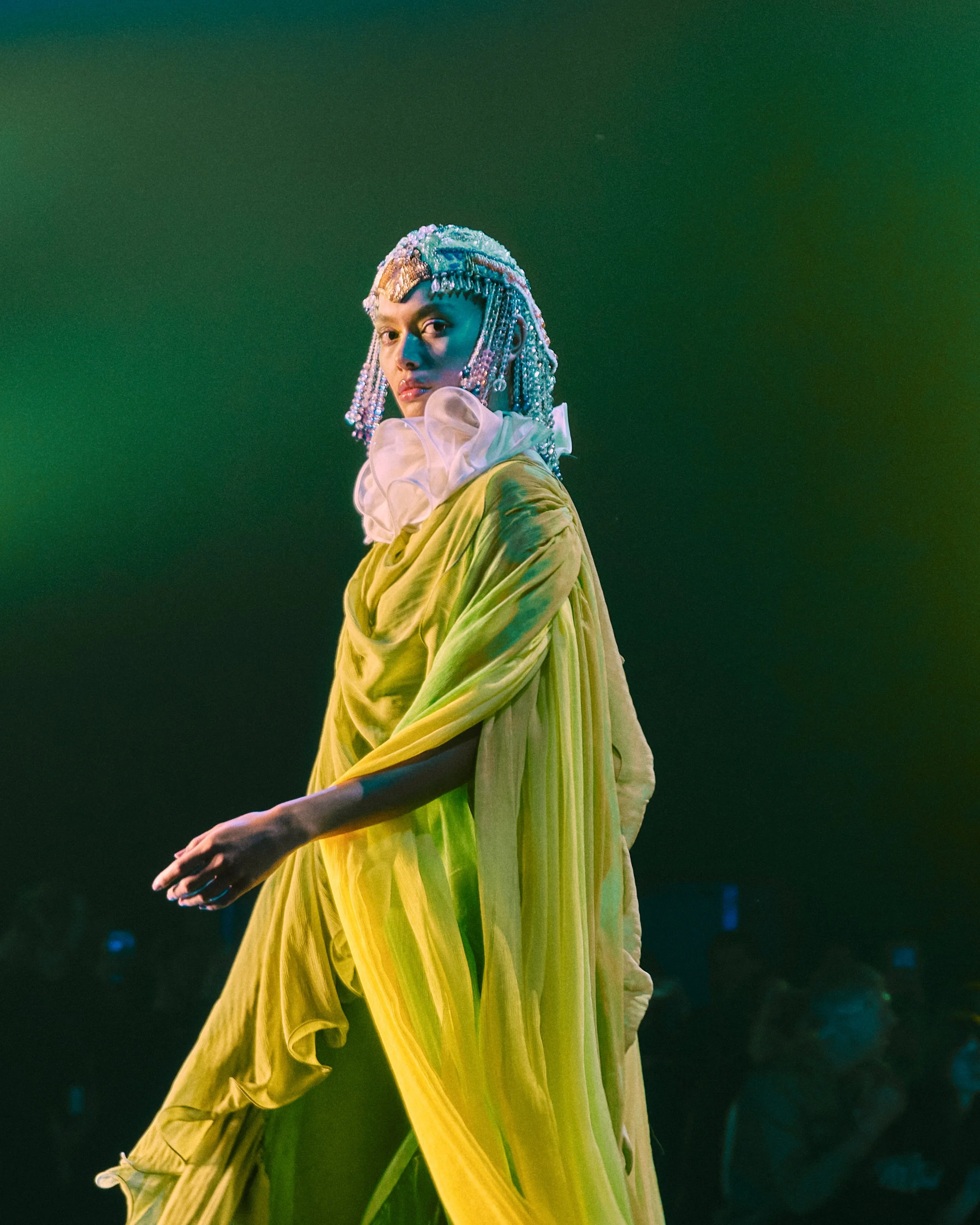 High-fashion runway photography of Romance Was Born collection at Australian Fashion Week