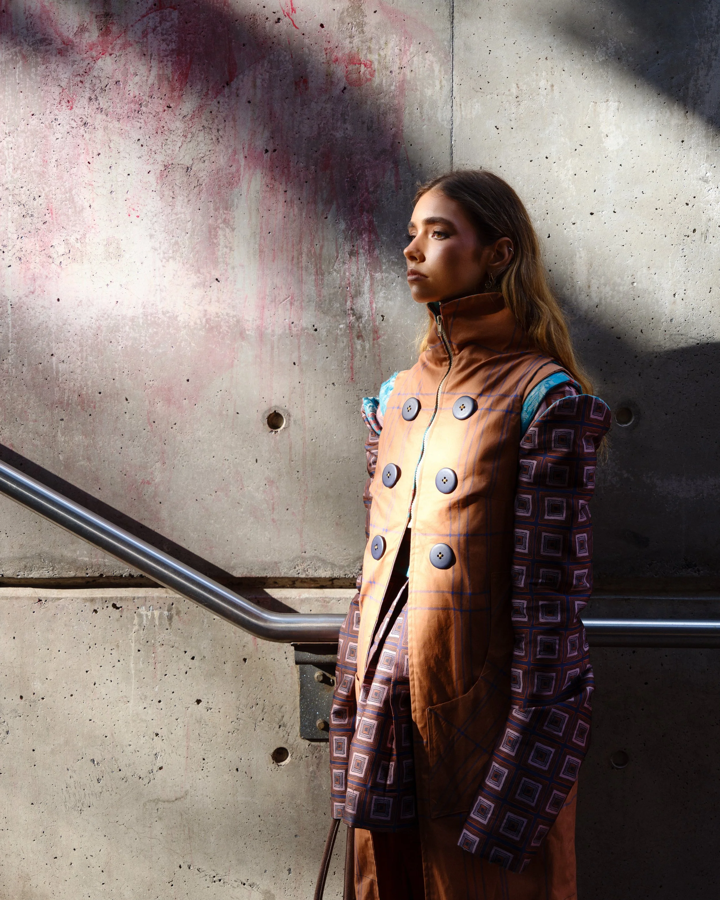 Poppy Coco Embi Fava Street style photography of Australian Fashion Week attendees showcasing personal expression