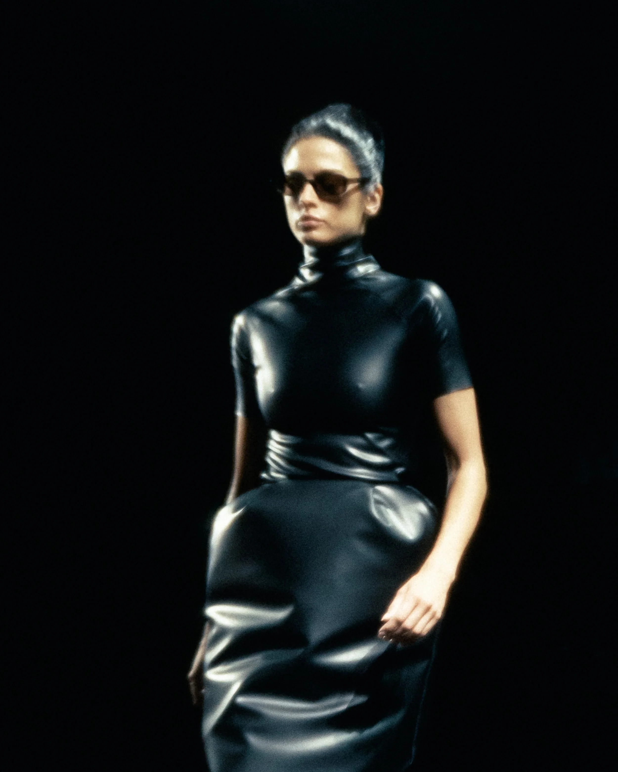 Campaign-style runway image of Mariam Seddiq collection at Australian Fashion Week Sydney