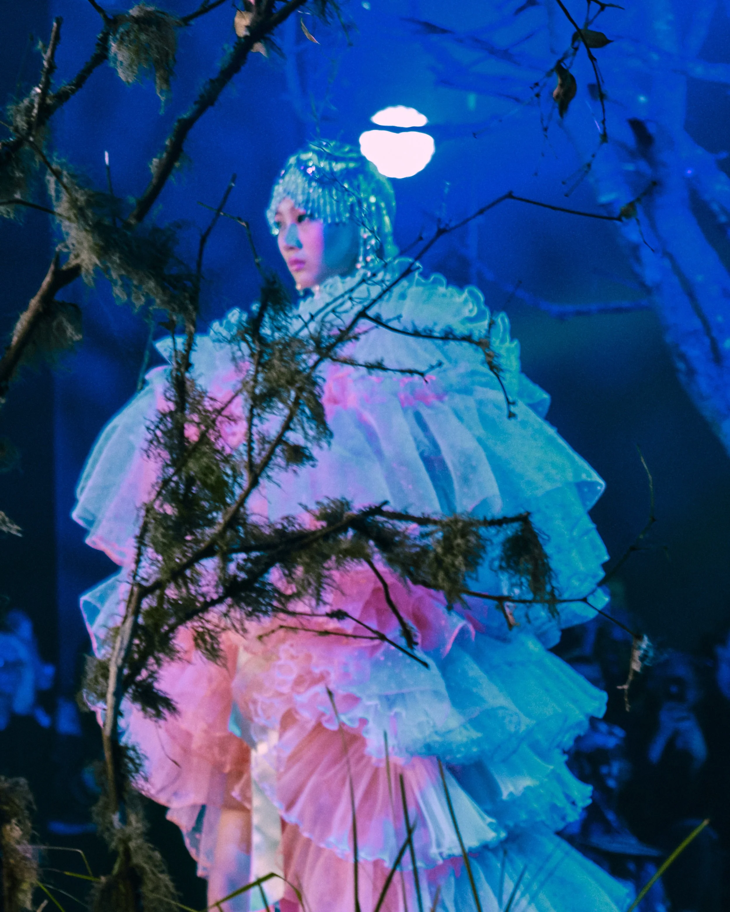  Australian Fashion Week runway image capturing Romance Was Born vibrant design language
