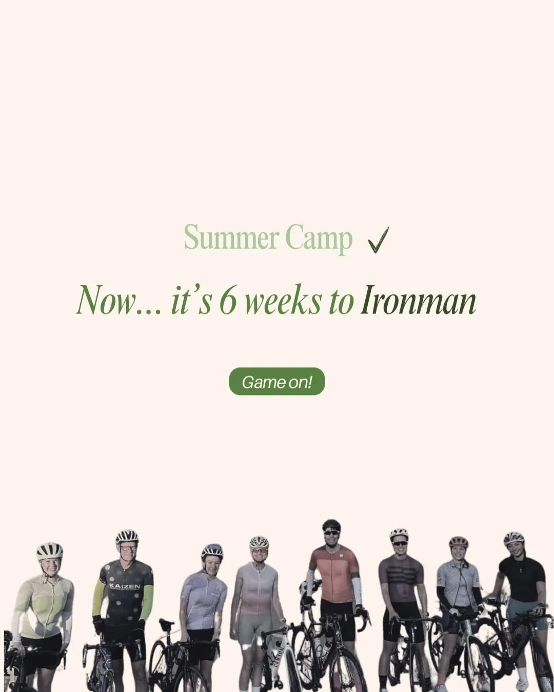 Ironman&mdash;here we go 🏃&zwj;♀️&zwj;➡️💪 @kaizentri