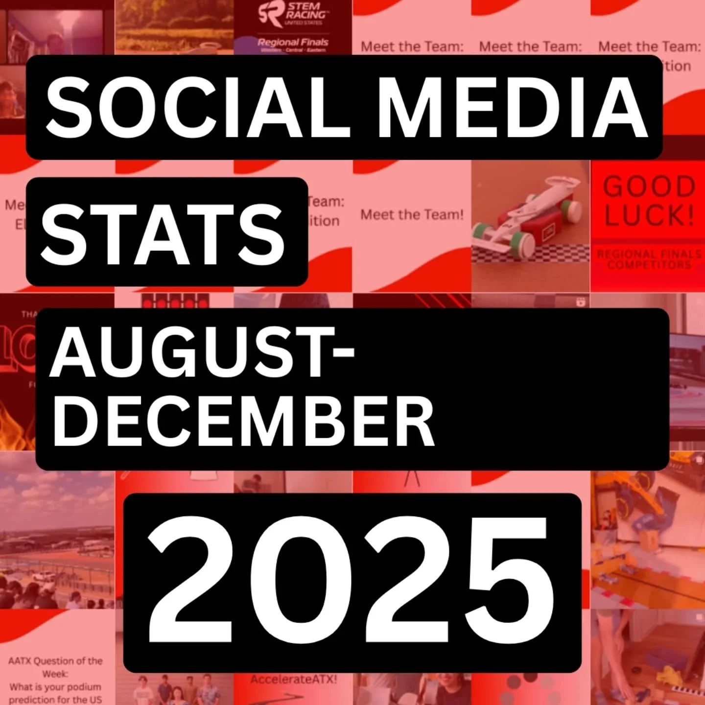 Before we head into the second half of the season, we wanted to take a quick look in the rearview mirror.  Let's check out the accomplishments we made on social media in the first half of the 2025-2026 season!  Thank you all so much for being a part 