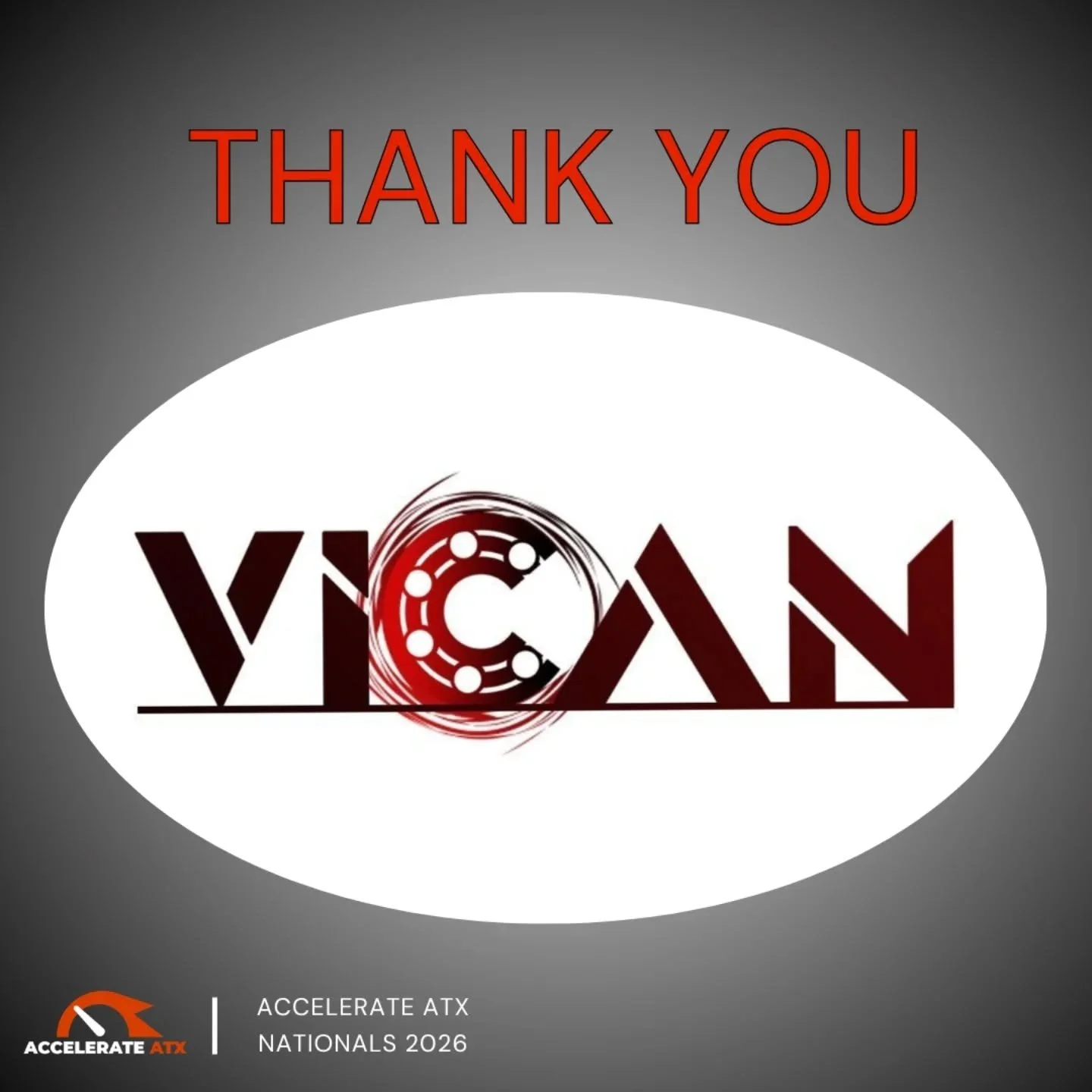 Next in our sponsor series, we'd like to highlight Vican!  They've been supporting us for the past two years as an in-kind sponsor, giving us bearings to use on our car!  Car parts and manufacturing make up one of the largest expenses that our team h