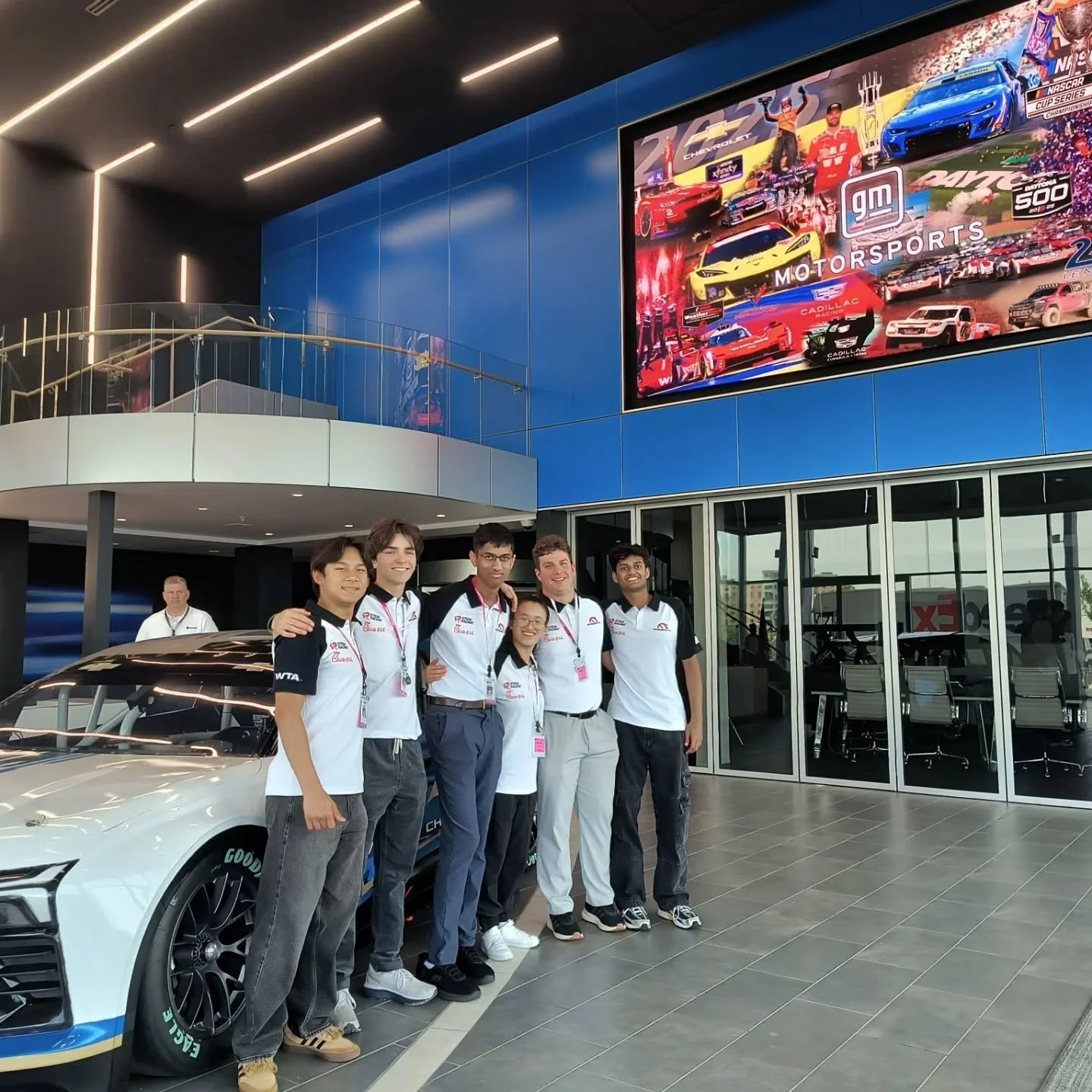 A huge thank you to STEM Racing for bringing us to the General Motors and Hendrick Motorsports facilities, as well as the legendary Charlotte Motor Speedway, earlier today!! It was a great way to kick off the U.S. National Finals! 🏎️💨

#stemracingu